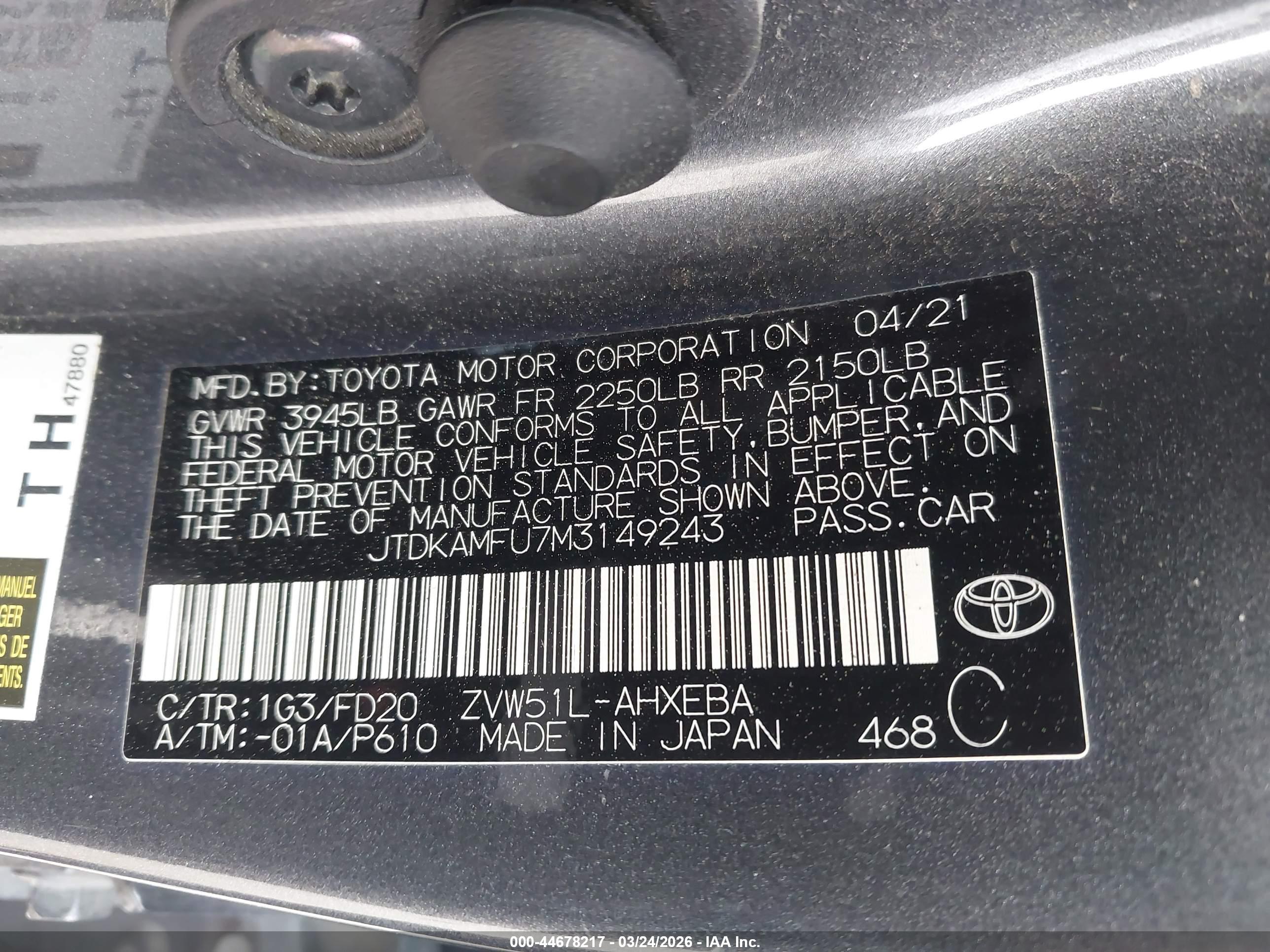TOYOTA PRIUS image 9