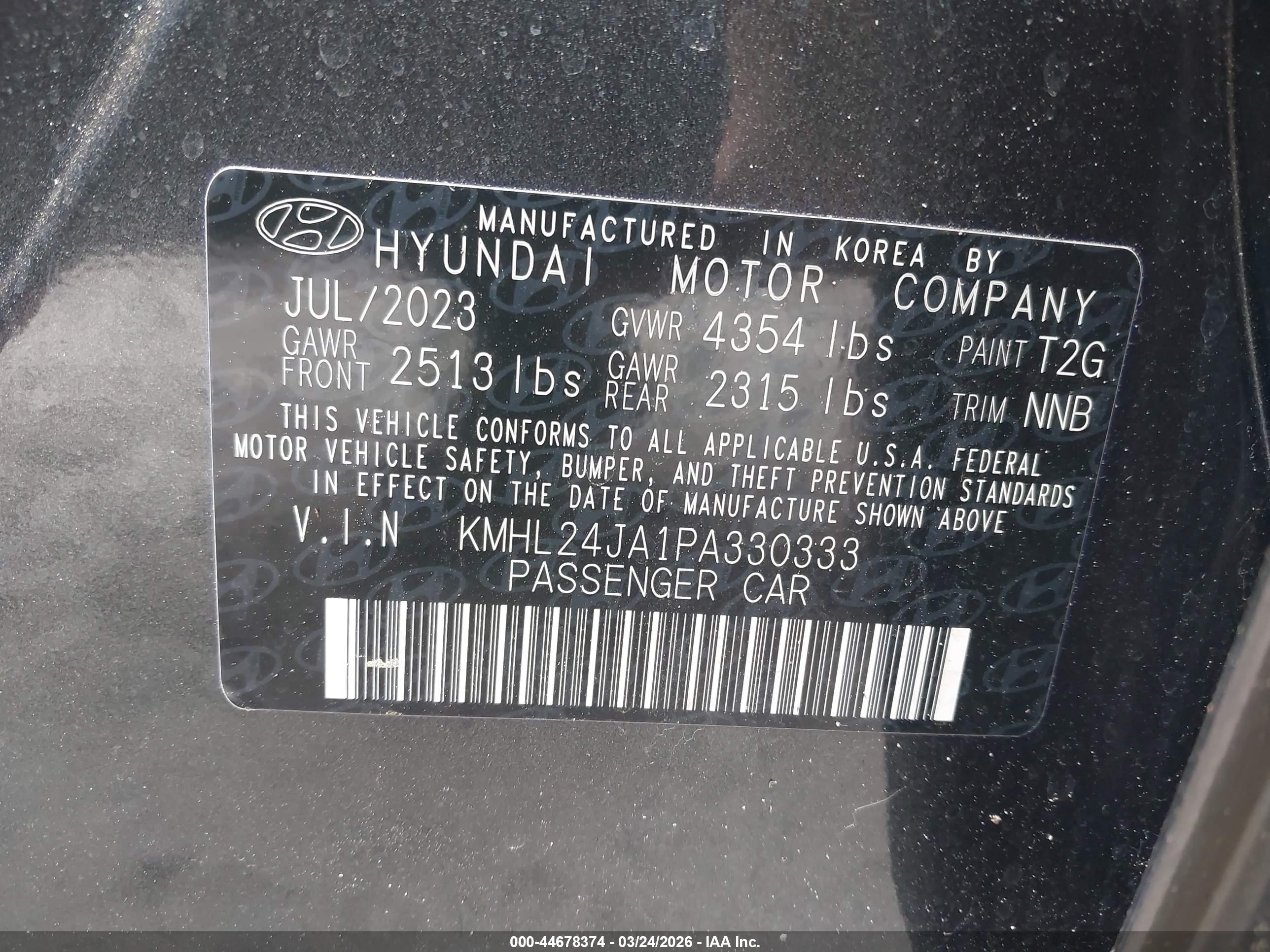 HYUNDAI SONATA image 9