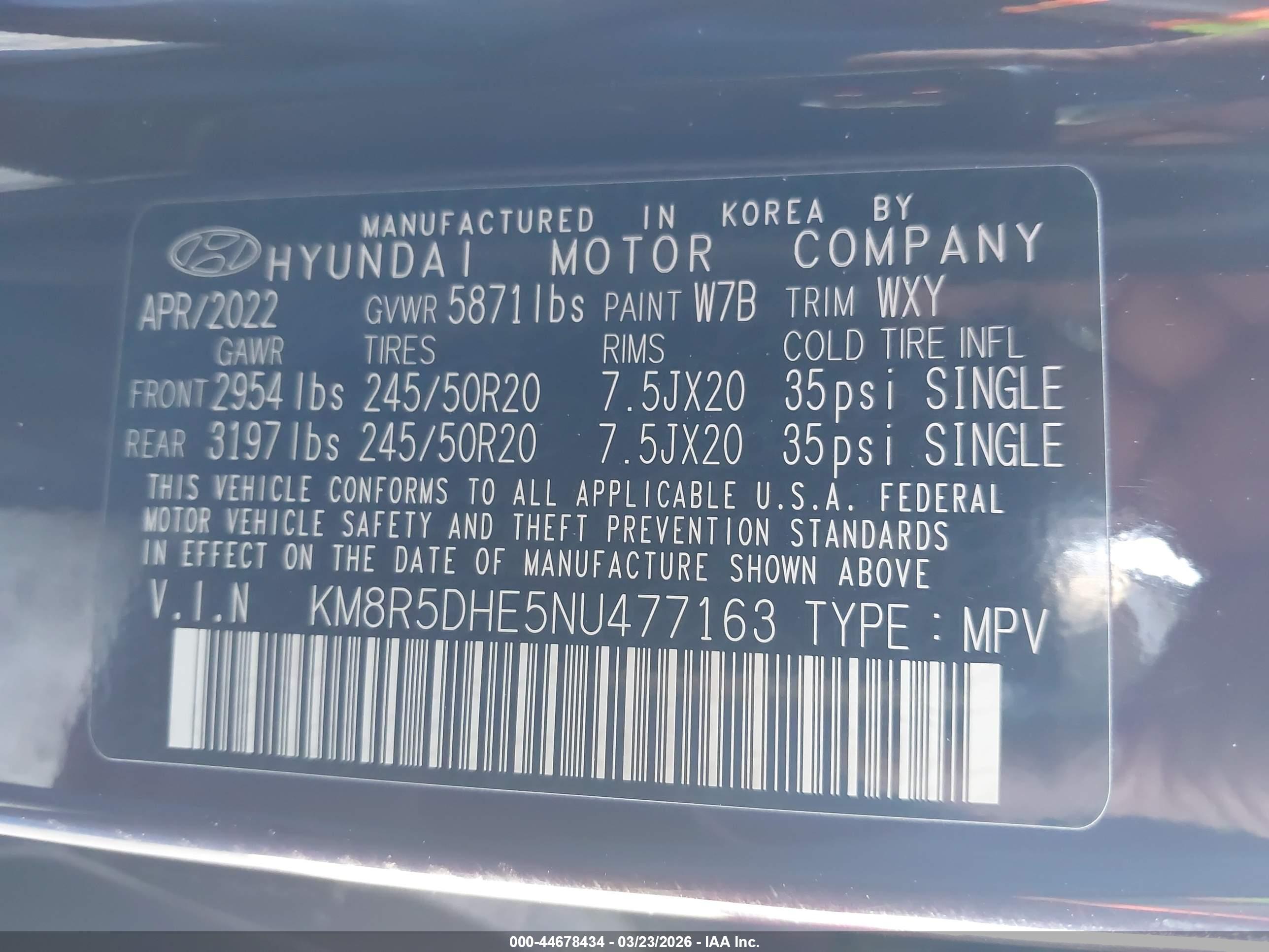 HYUNDAI PALISADE image 9