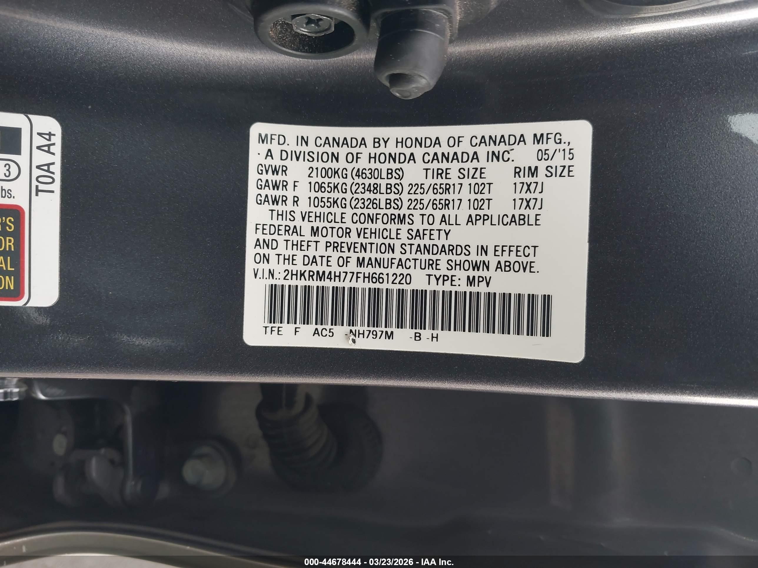 HONDA CR-V image 9