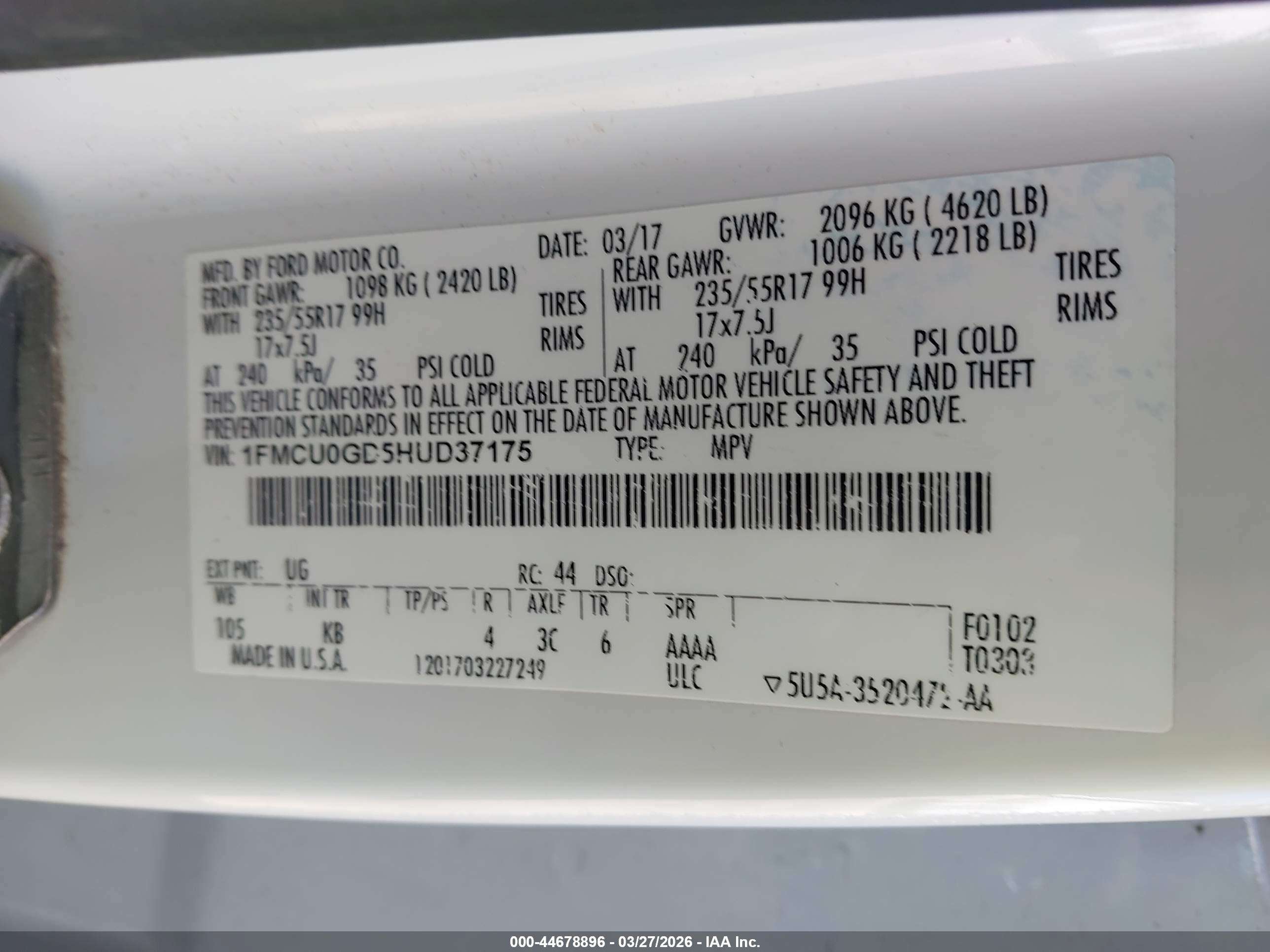 FORD ESCAPE image 9