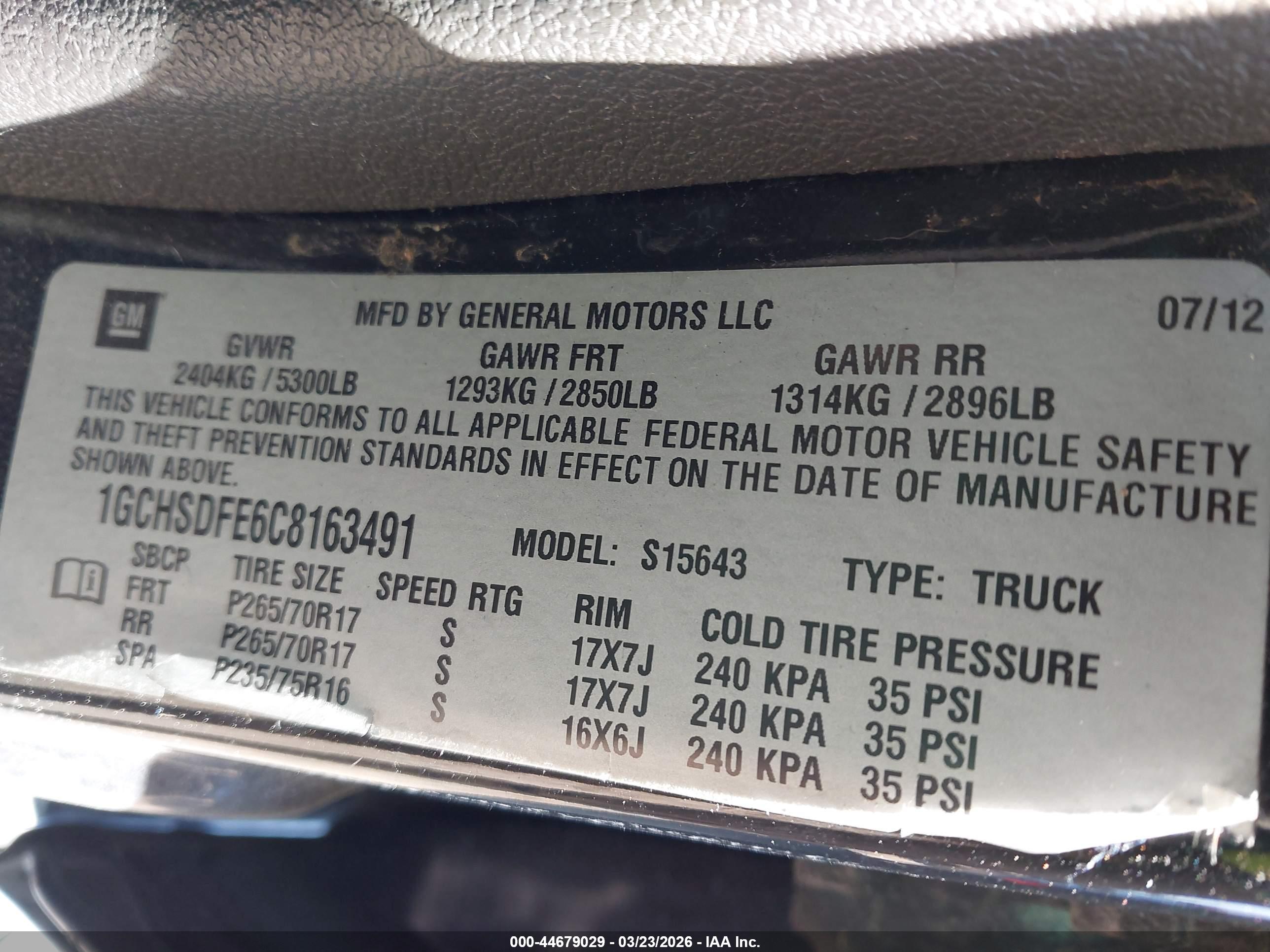 CHEVROLET COLORADO image 9