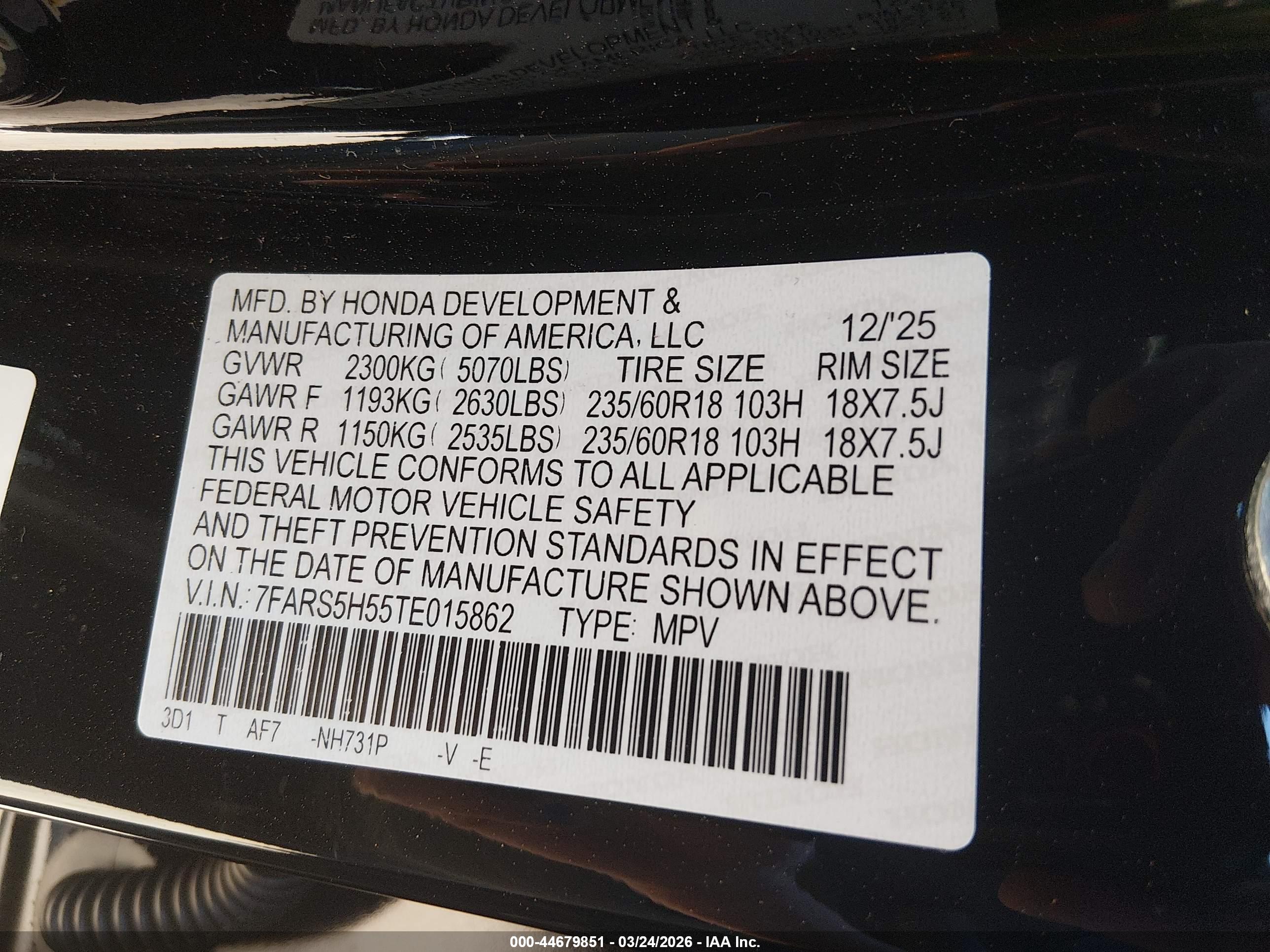 HONDA CR-V image 9