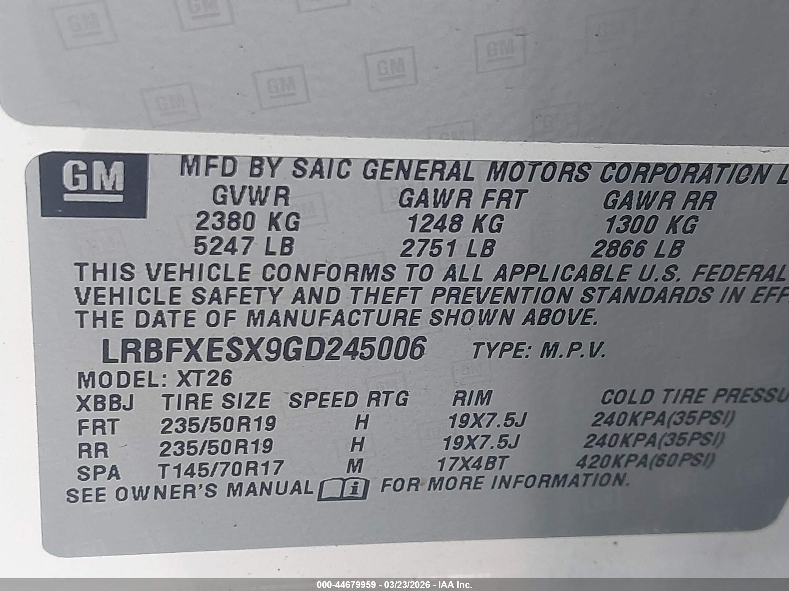 BUICK ENVISION image 9