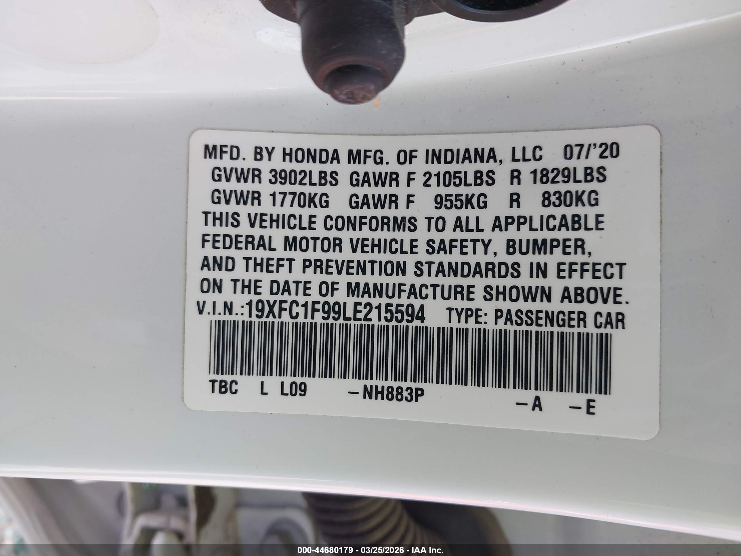 HONDA CIVIC image 9