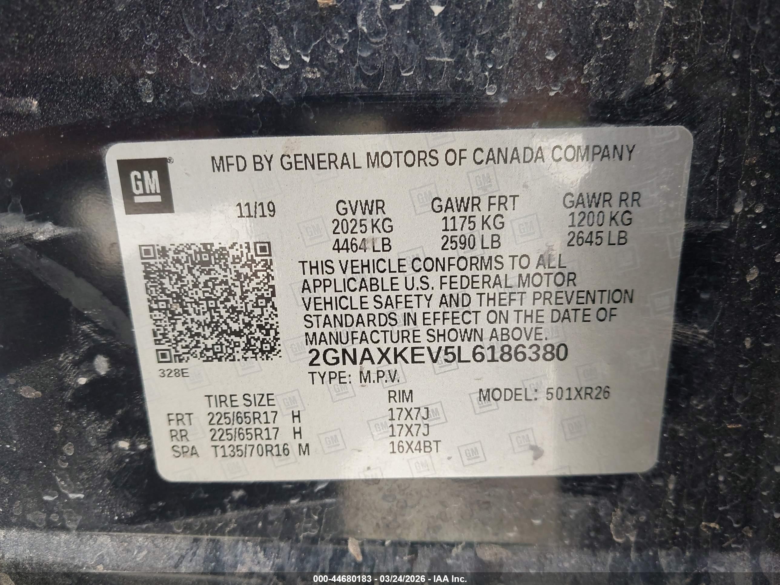 CHEVROLET EQUINOX image 9