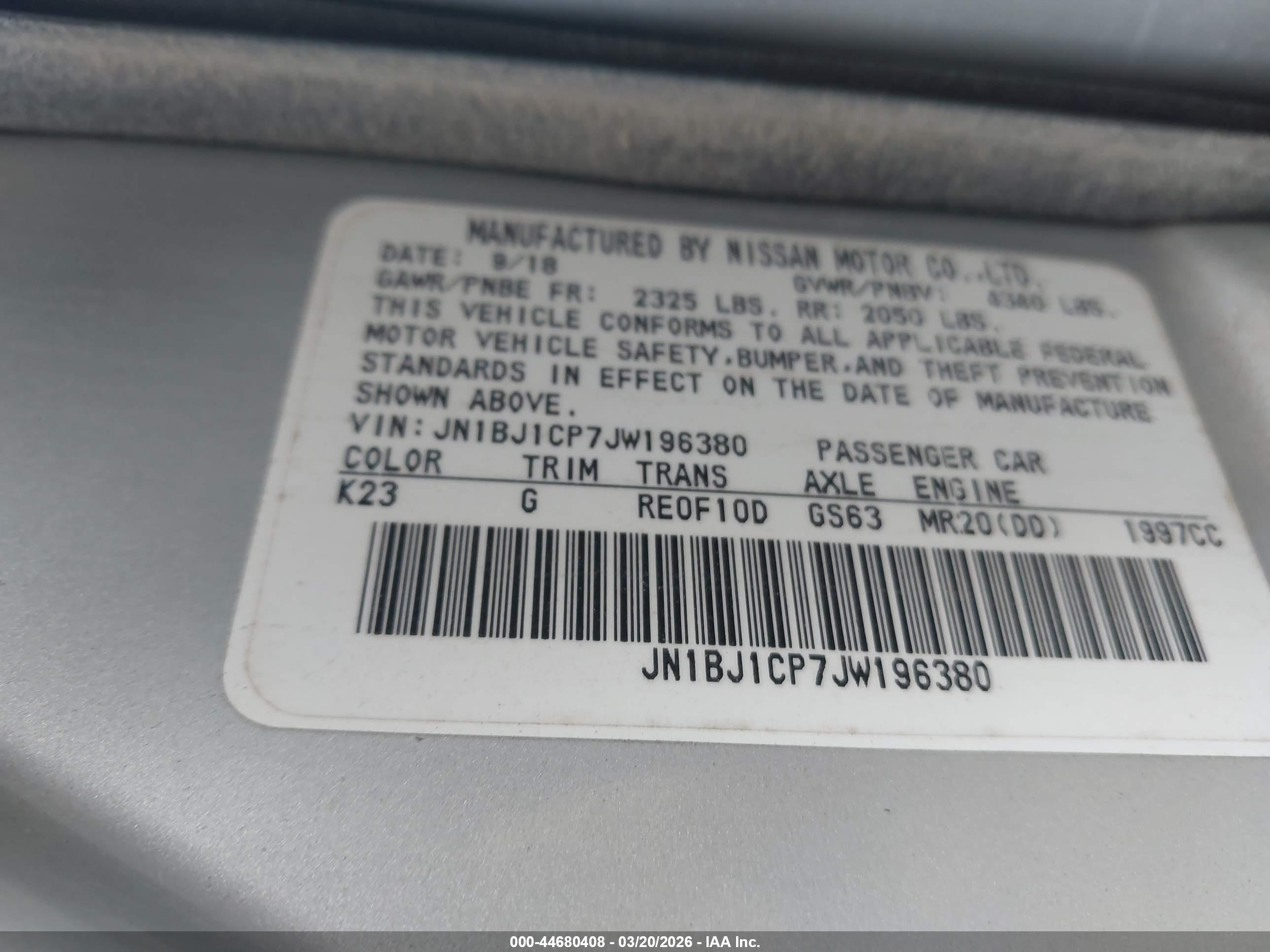 NISSAN ROGUE image 9