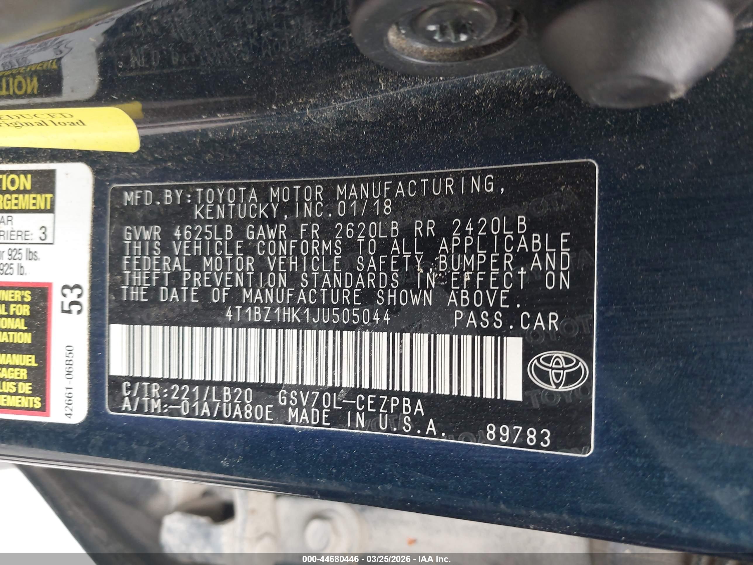 TOYOTA CAMRY image 9