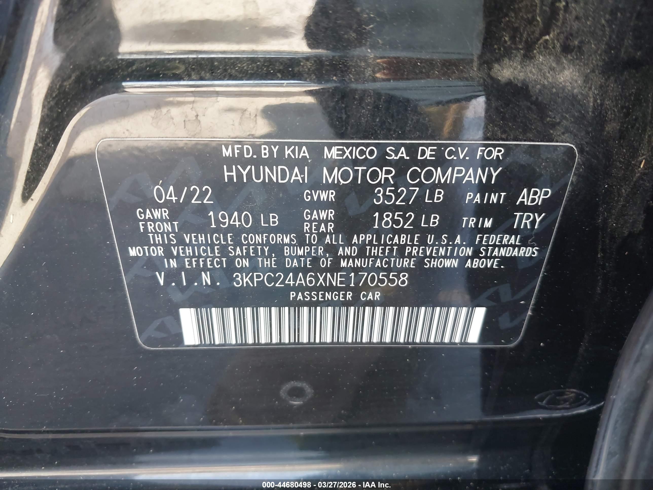 HYUNDAI ACCENT image 9