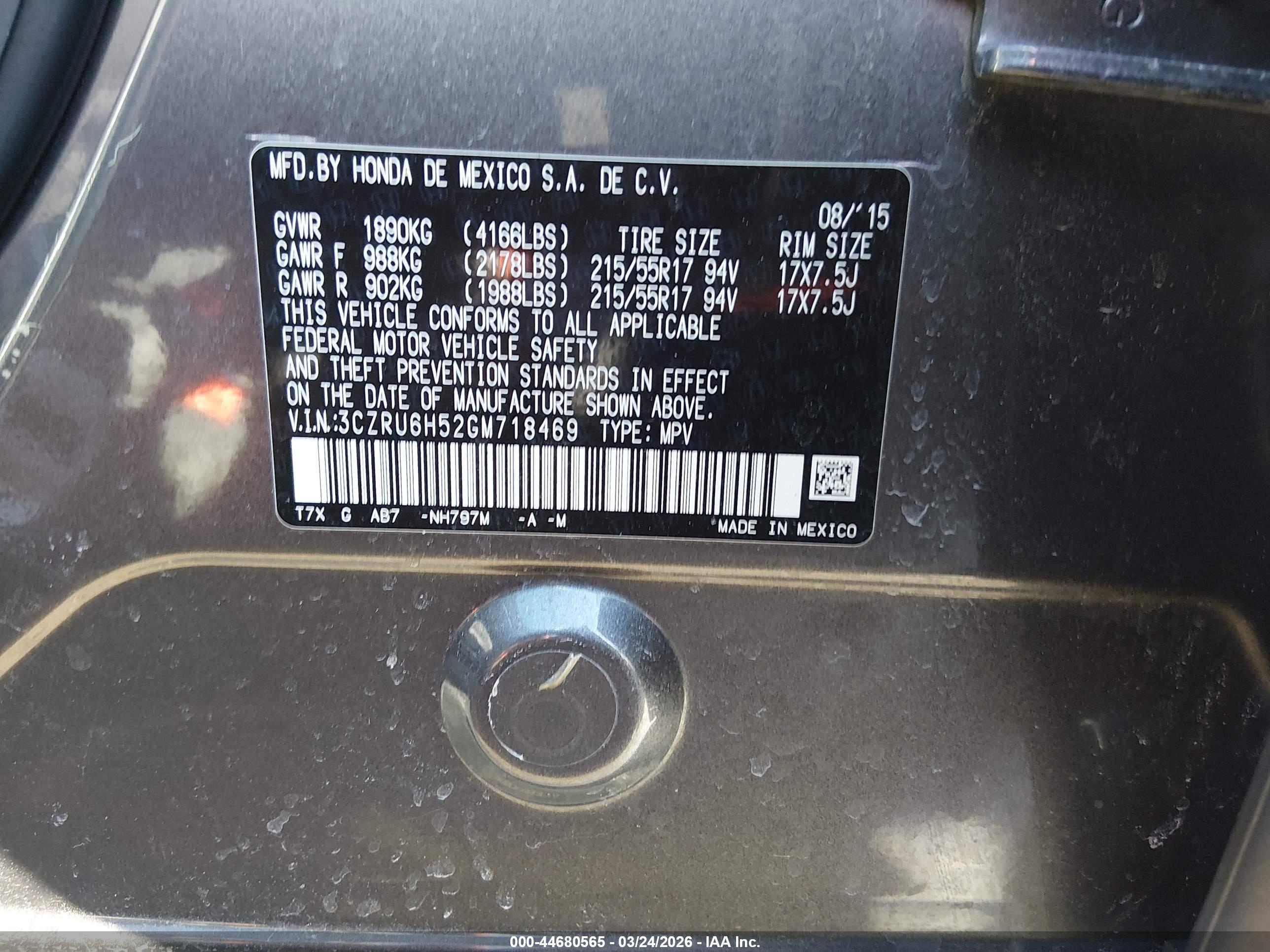 HONDA HR-V image 9