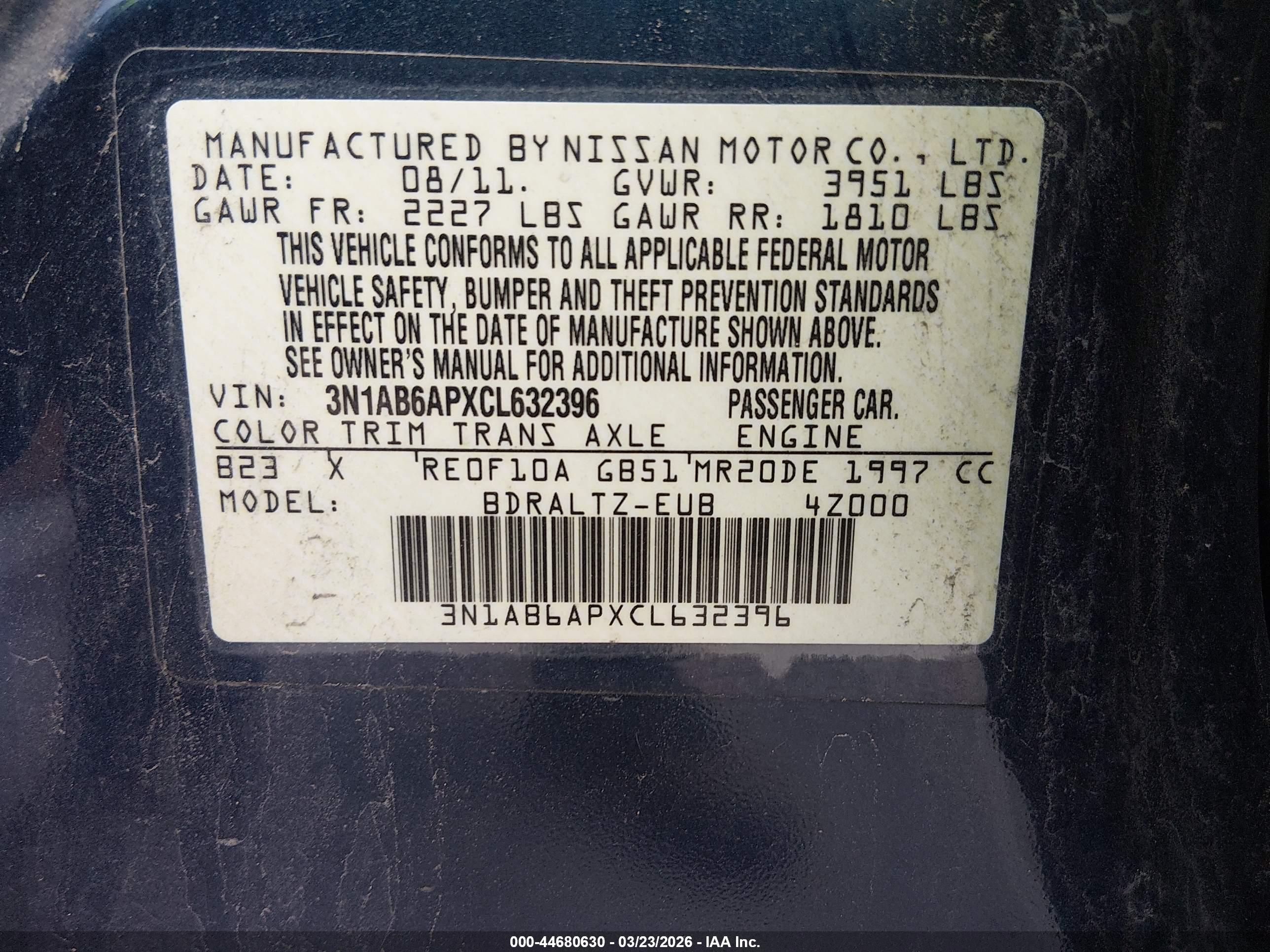 NISSAN SENTRA image 9