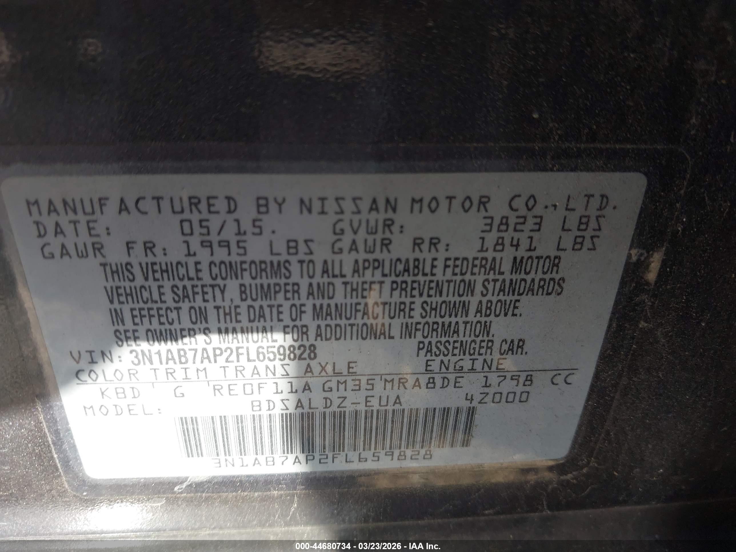 NISSAN SENTRA image 9