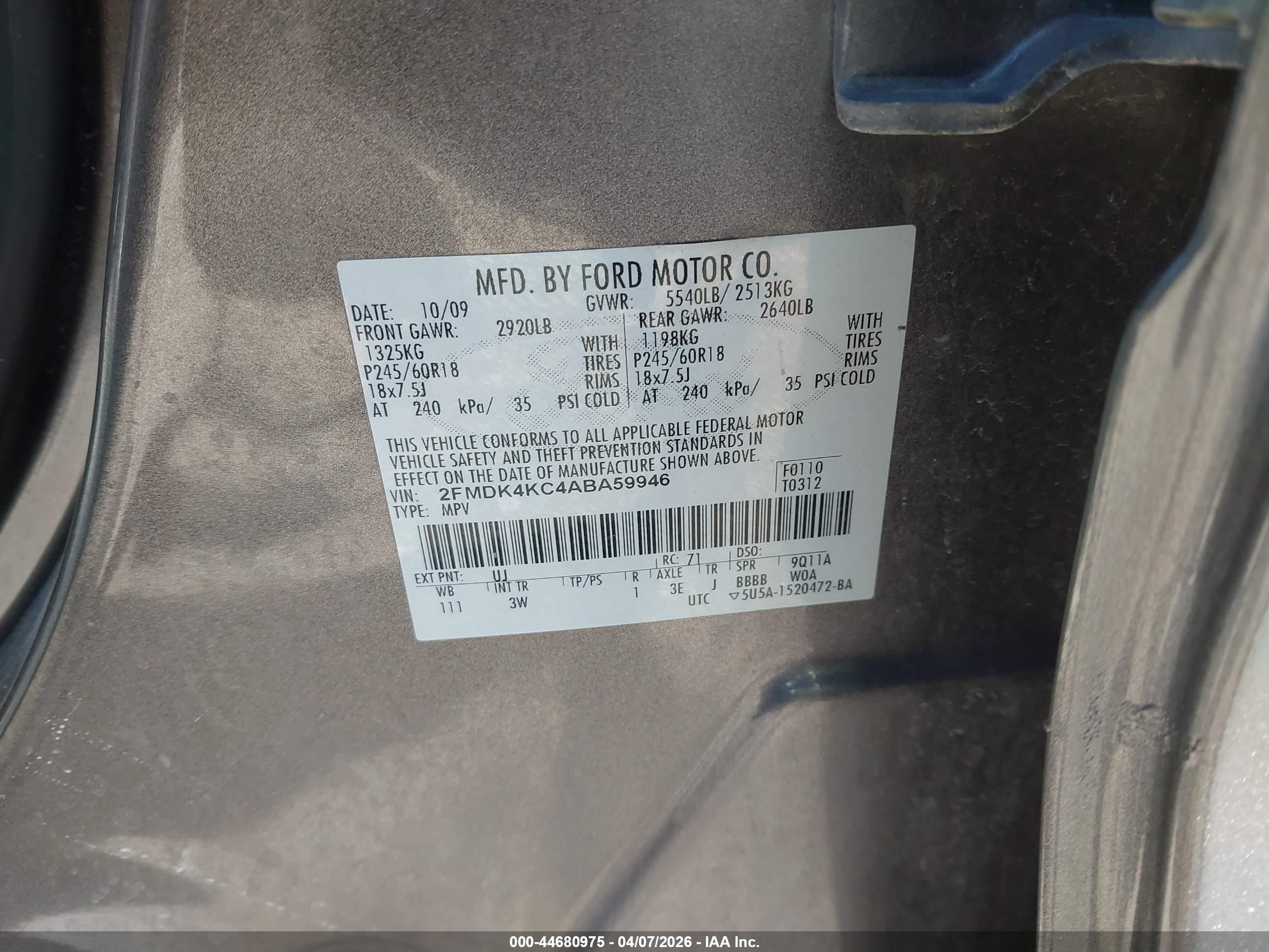 FORD EDGE image 9