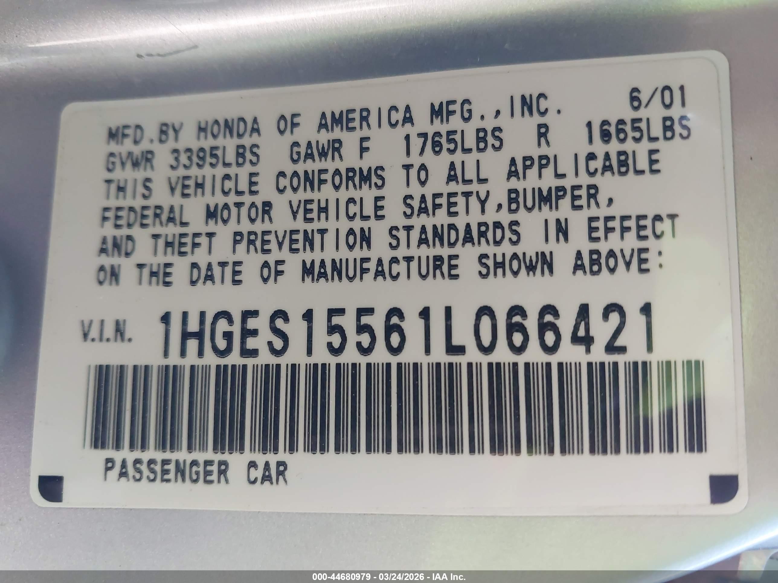 HONDA CIVIC image 9