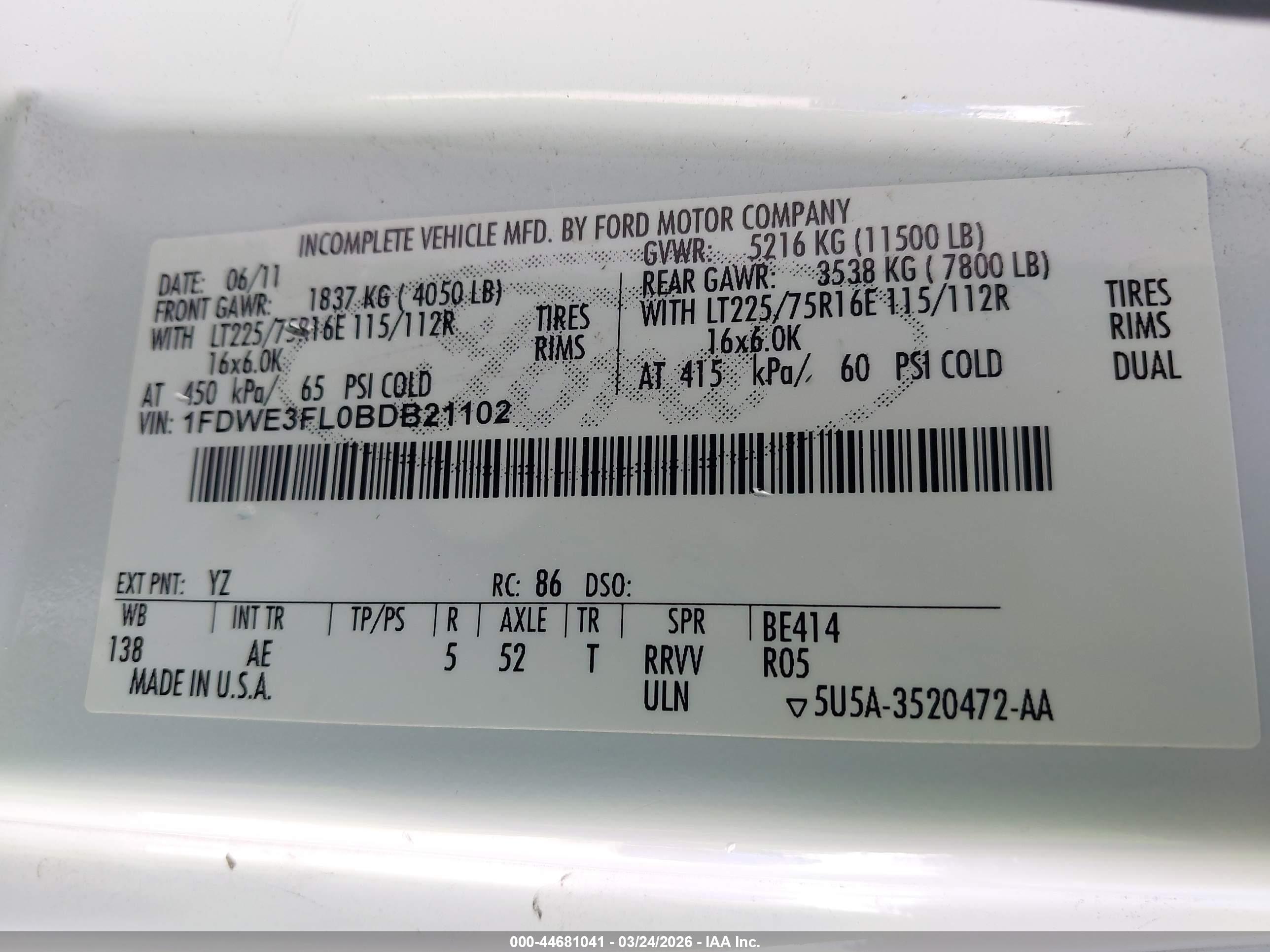 FORD E-350 image 9