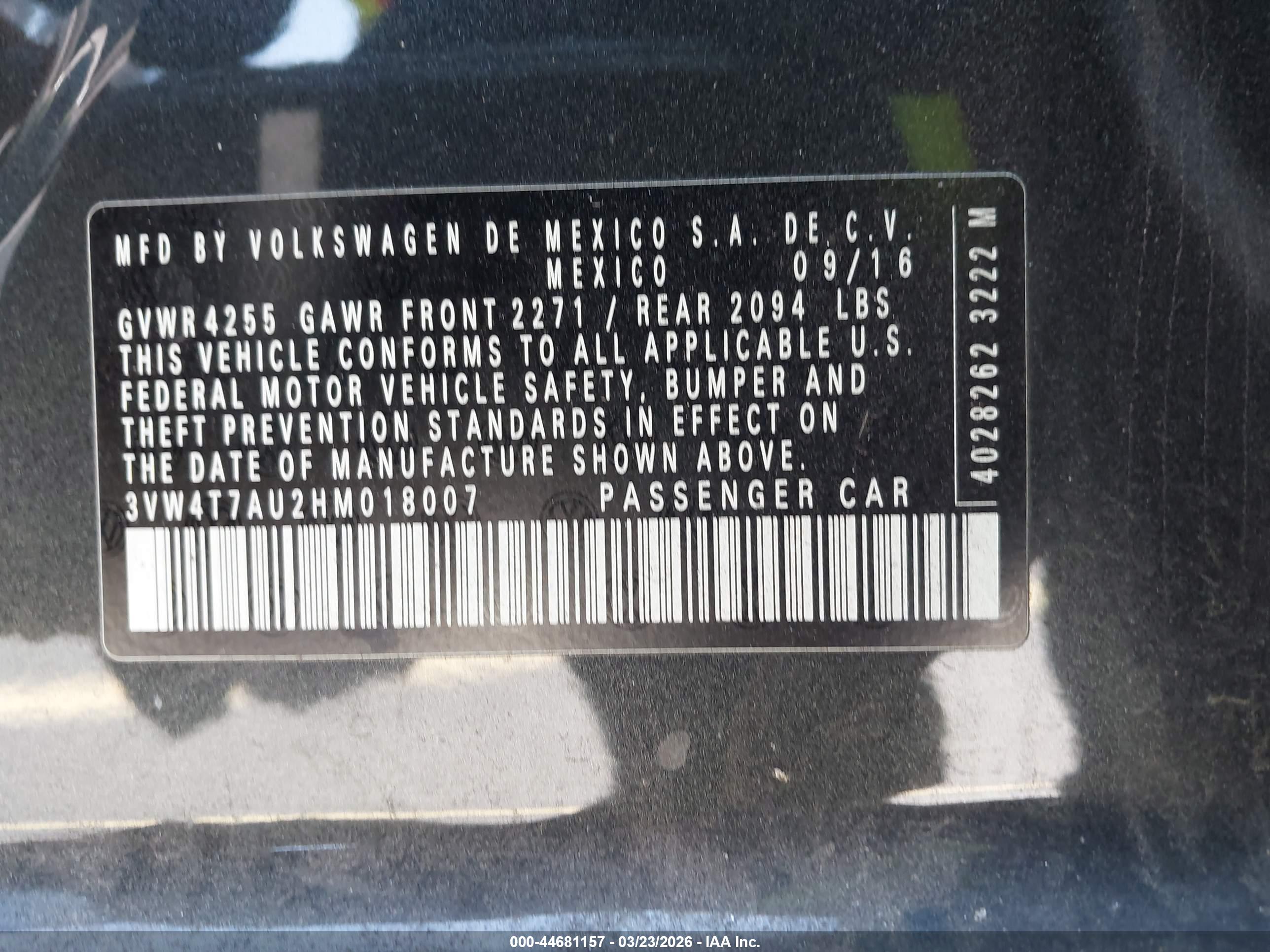 VOLKSWAGEN GOLF image 9