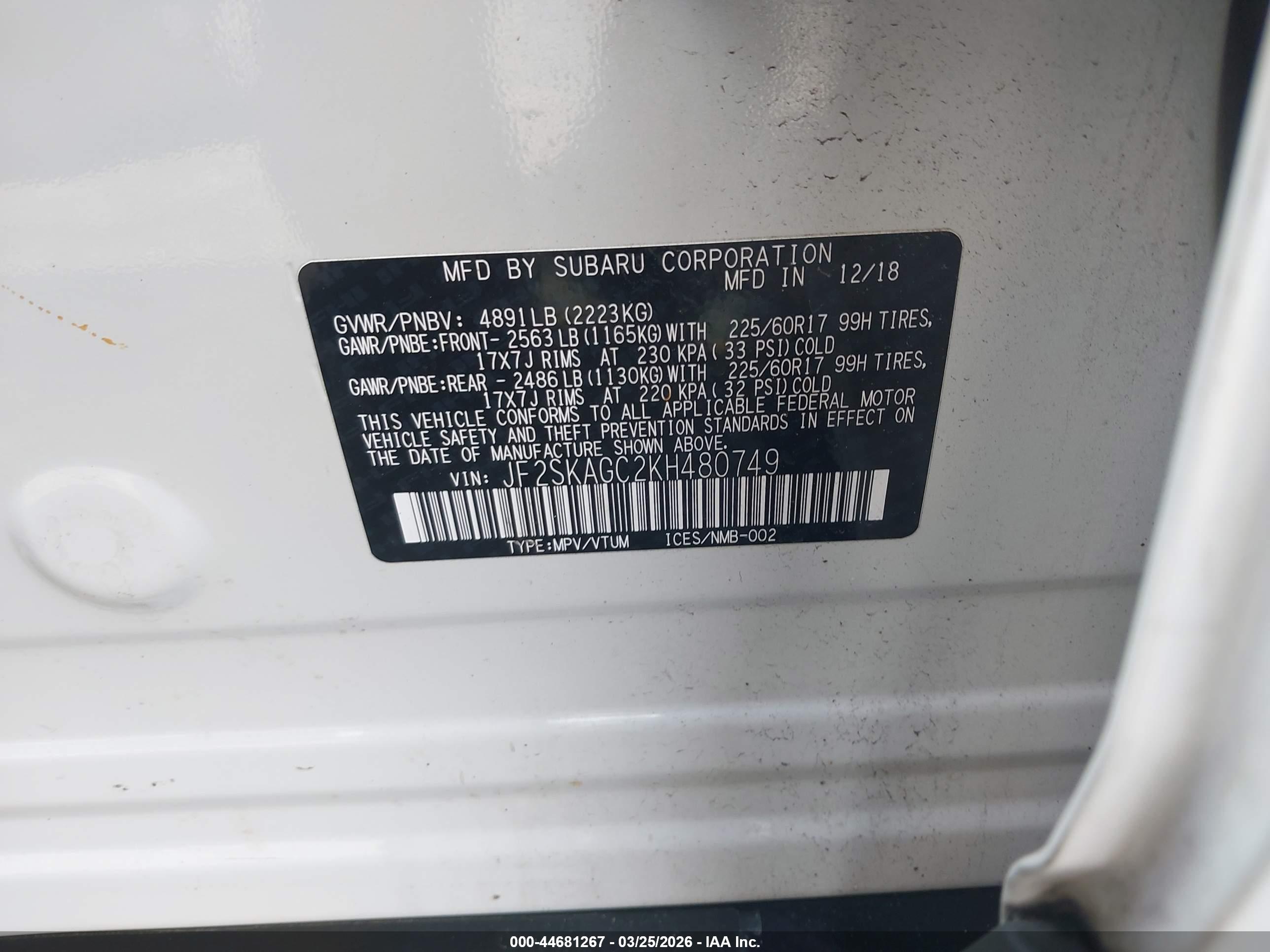 SUBARU FORESTER image 9