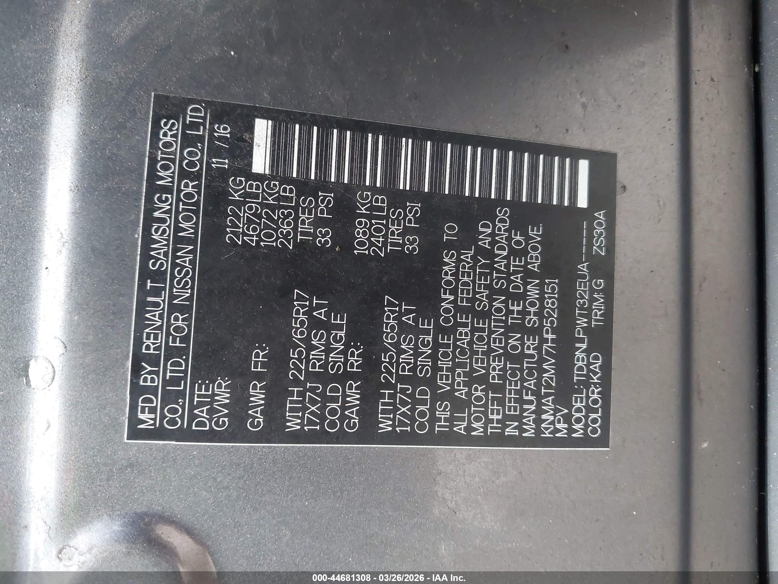 NISSAN ROGUE image 9