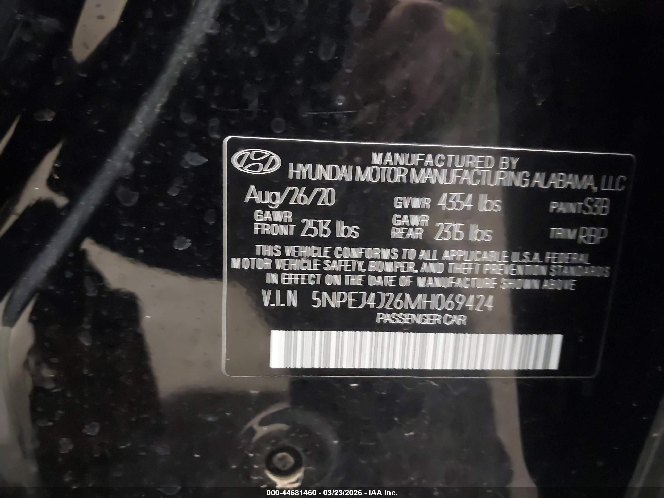 HYUNDAI SONATA image 9