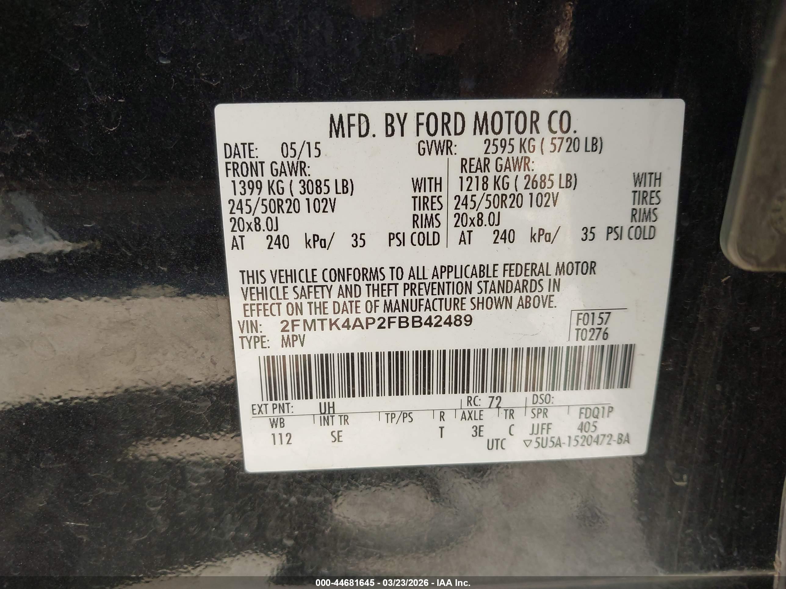 FORD EDGE image 9