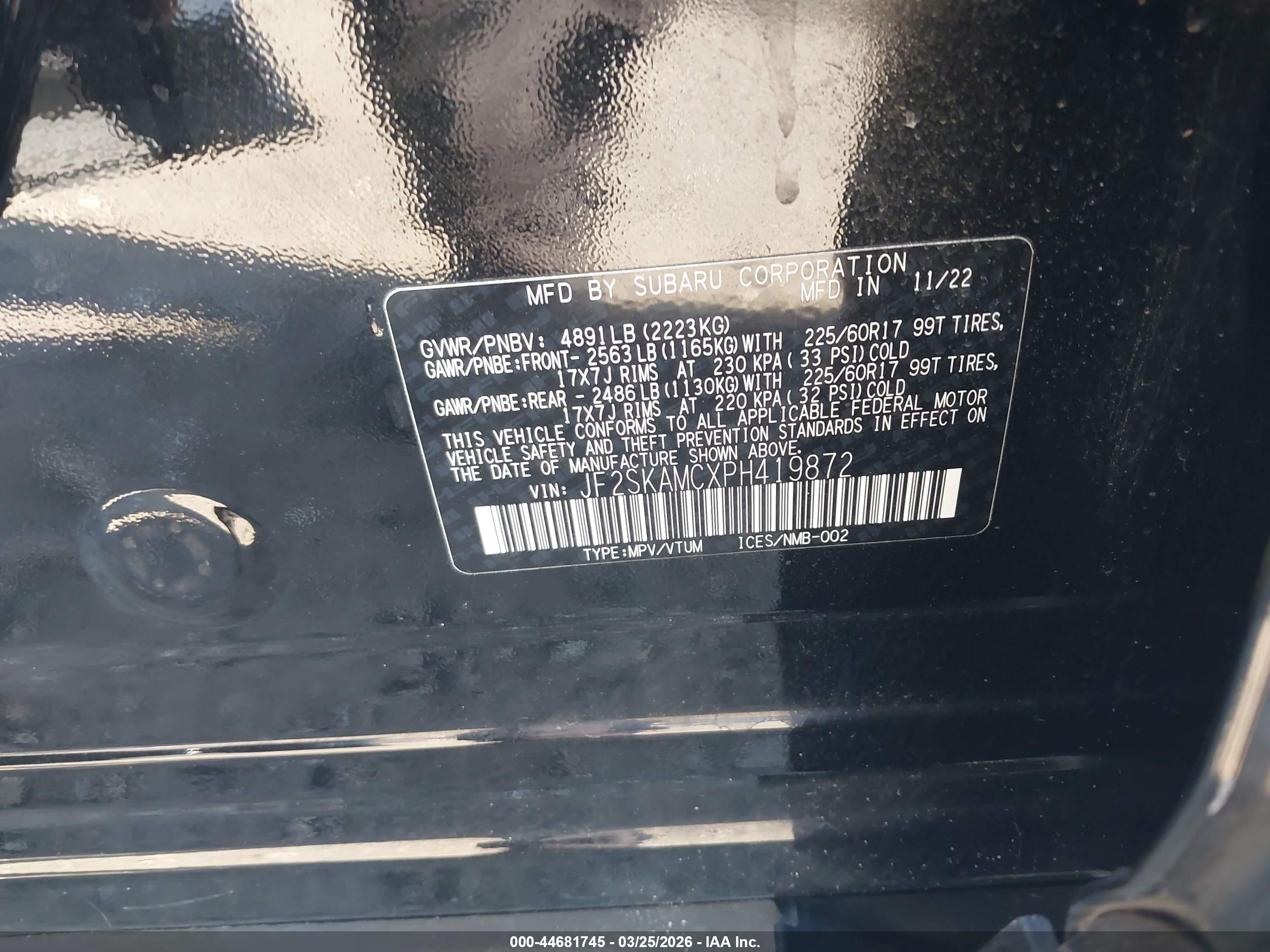 SUBARU FORESTER image 9