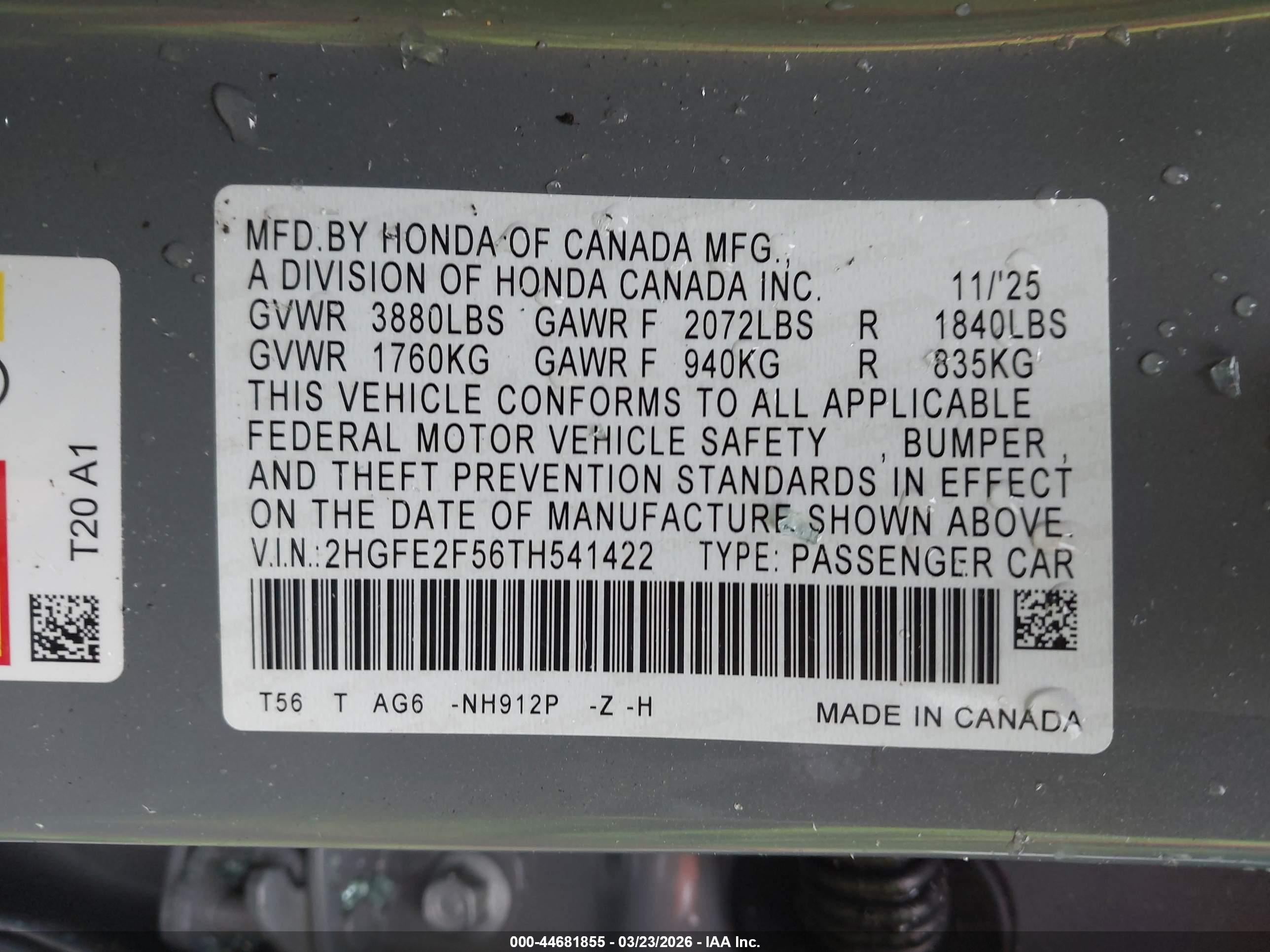 HONDA CIVIC image 9