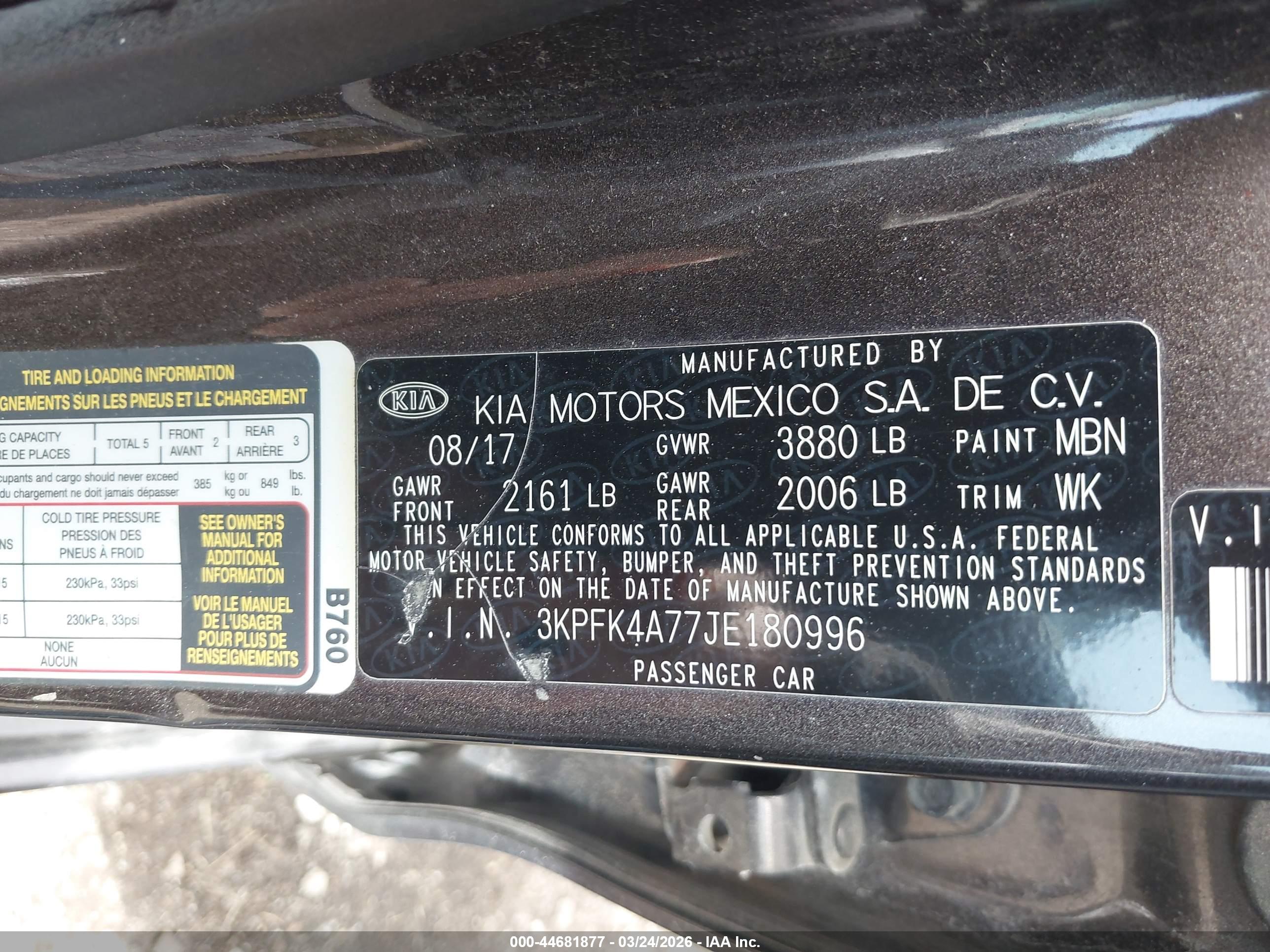 KIA FORTE image 9