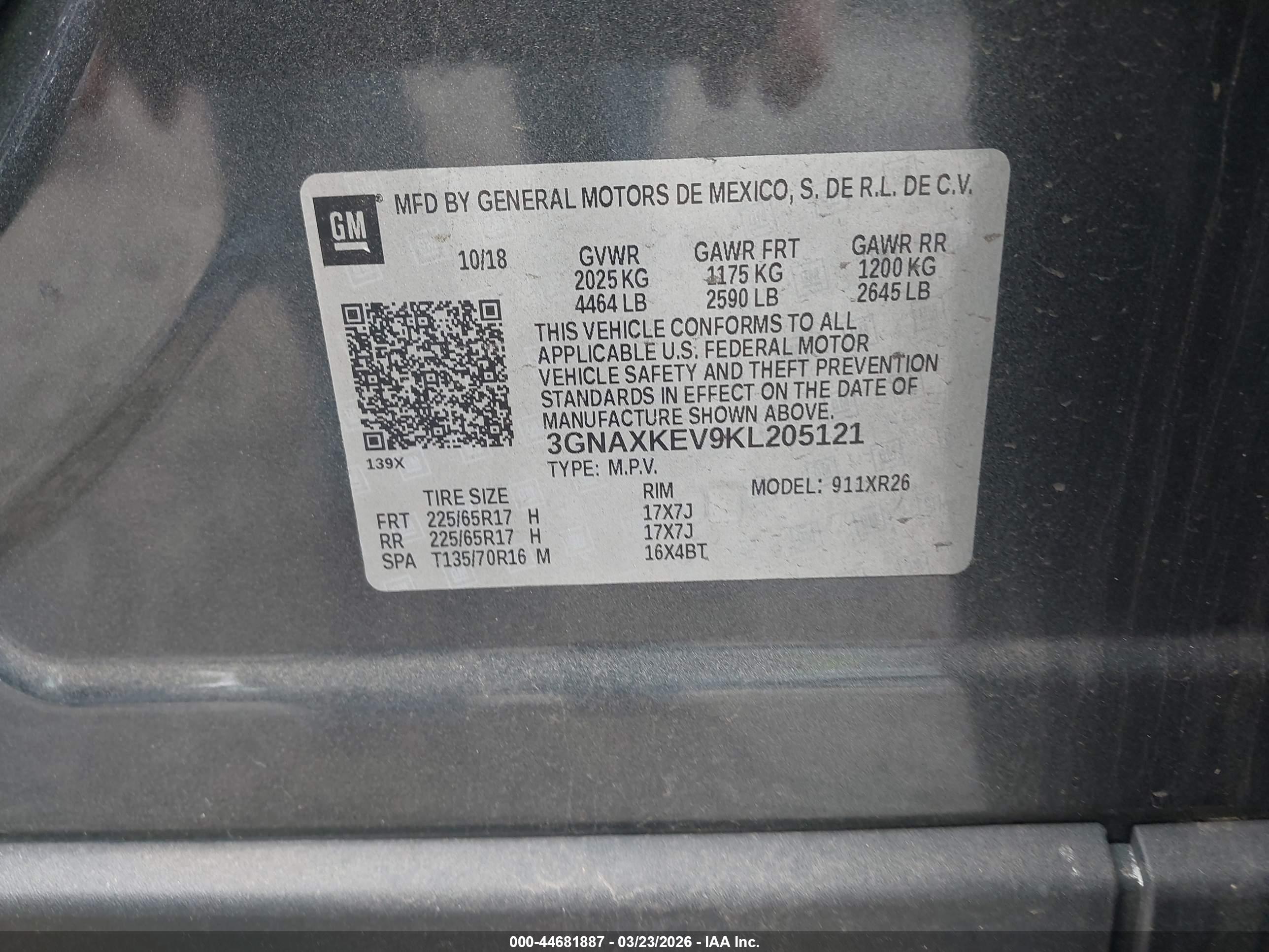 CHEVROLET EQUINOX image 9