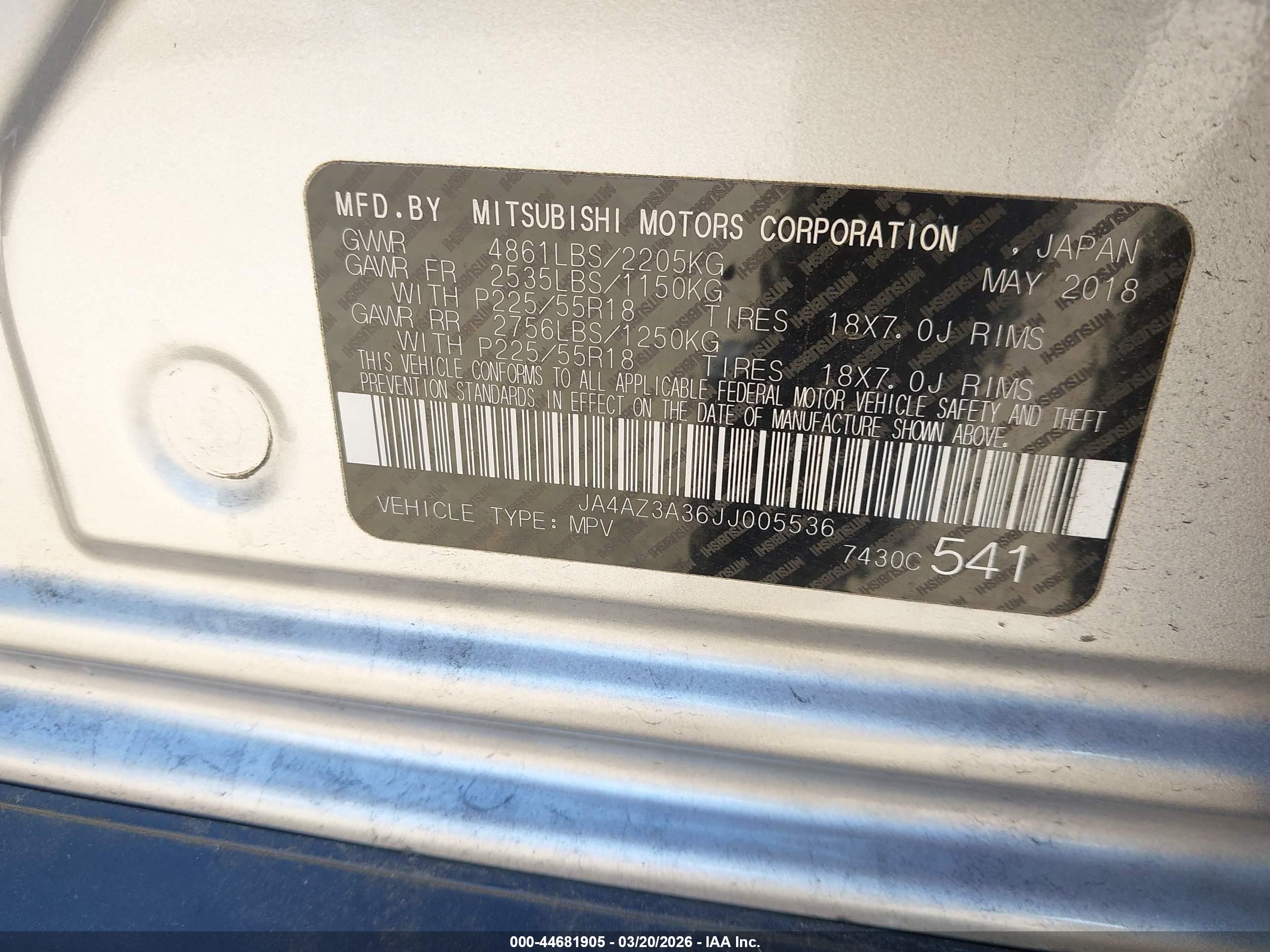 MITSUBISHI OUTLANDER image 9