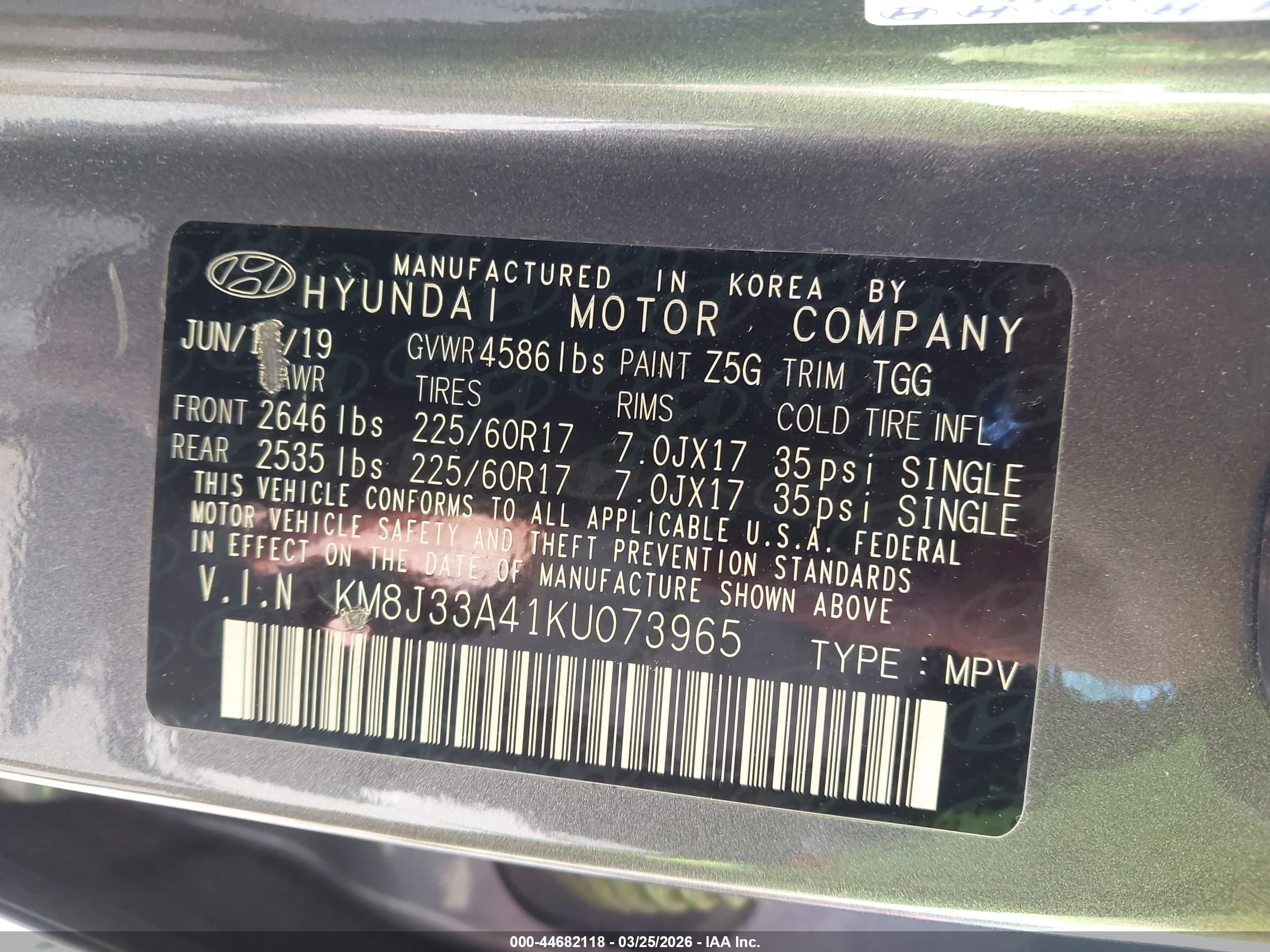 HYUNDAI TUCSON image 9