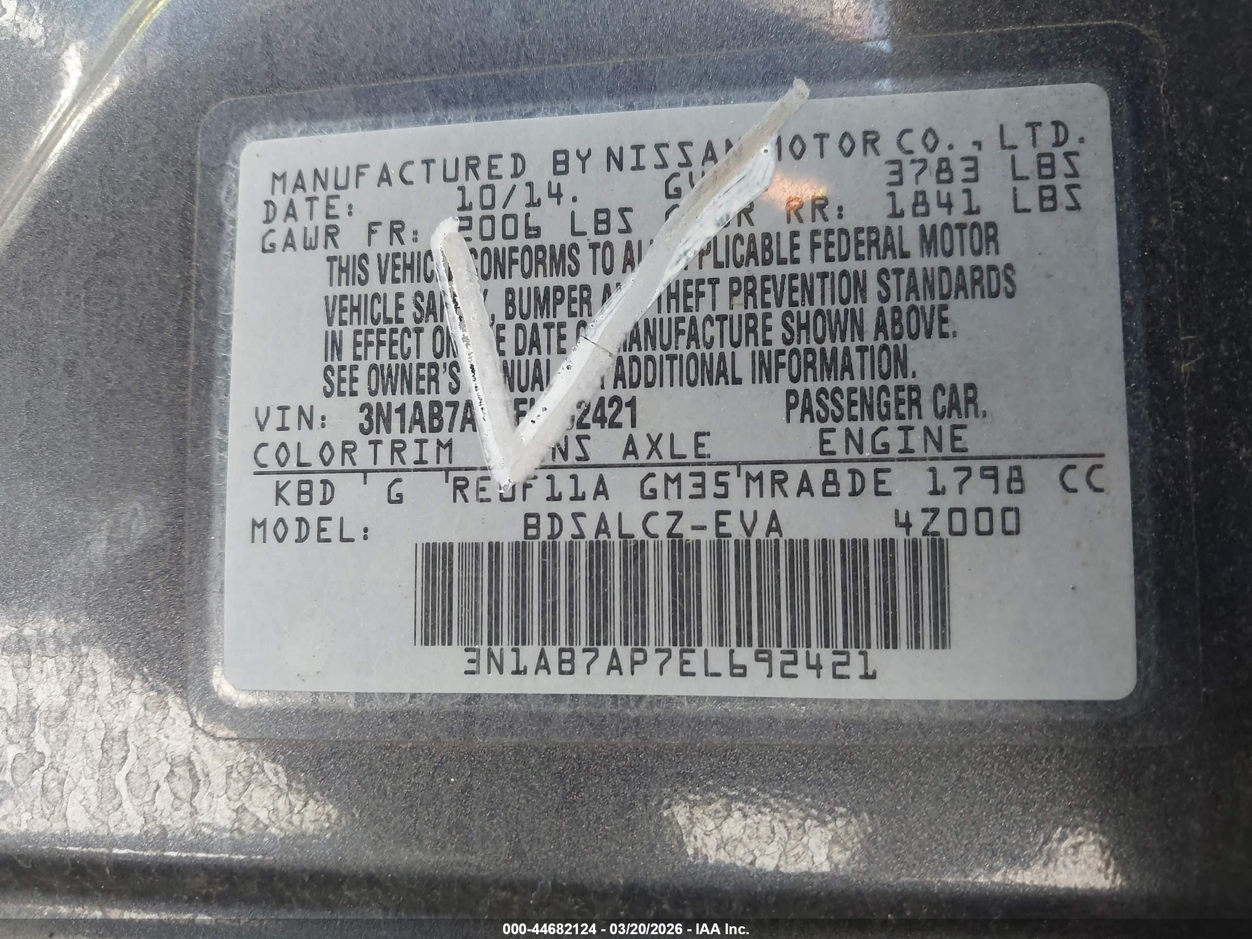 NISSAN SENTRA image 9