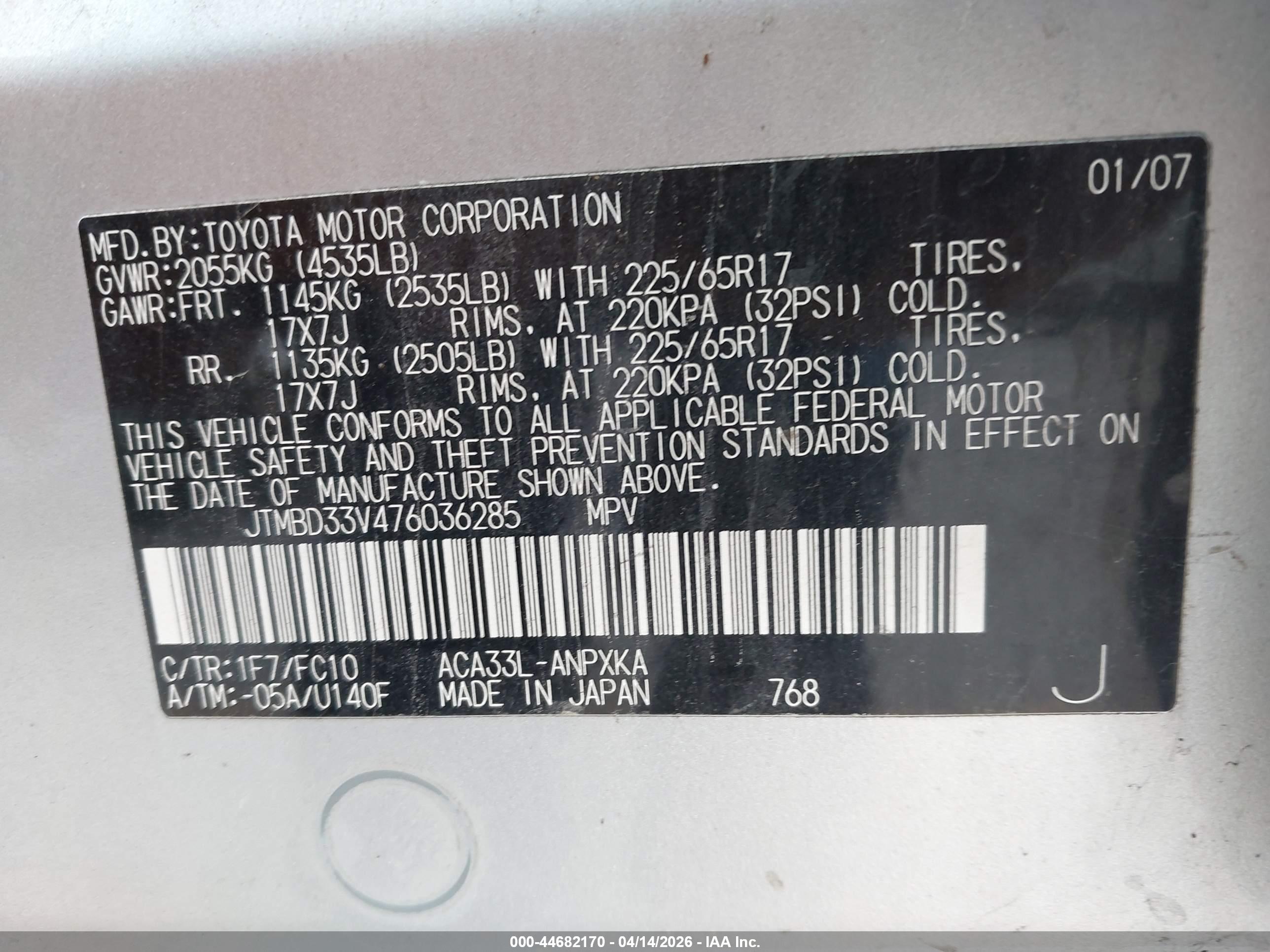 TOYOTA RAV4 image 9