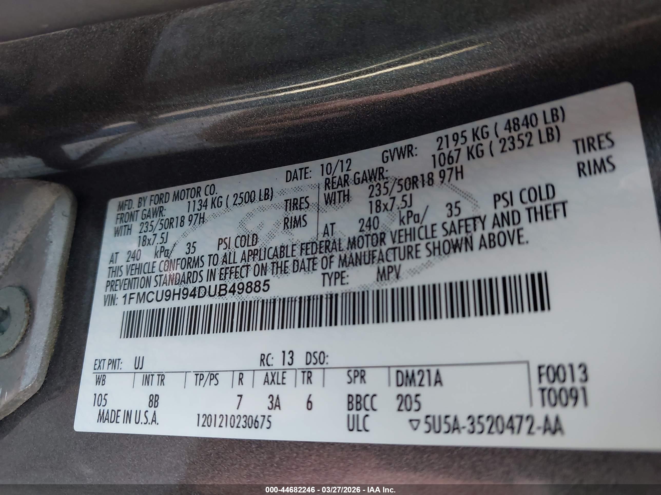 FORD ESCAPE image 9