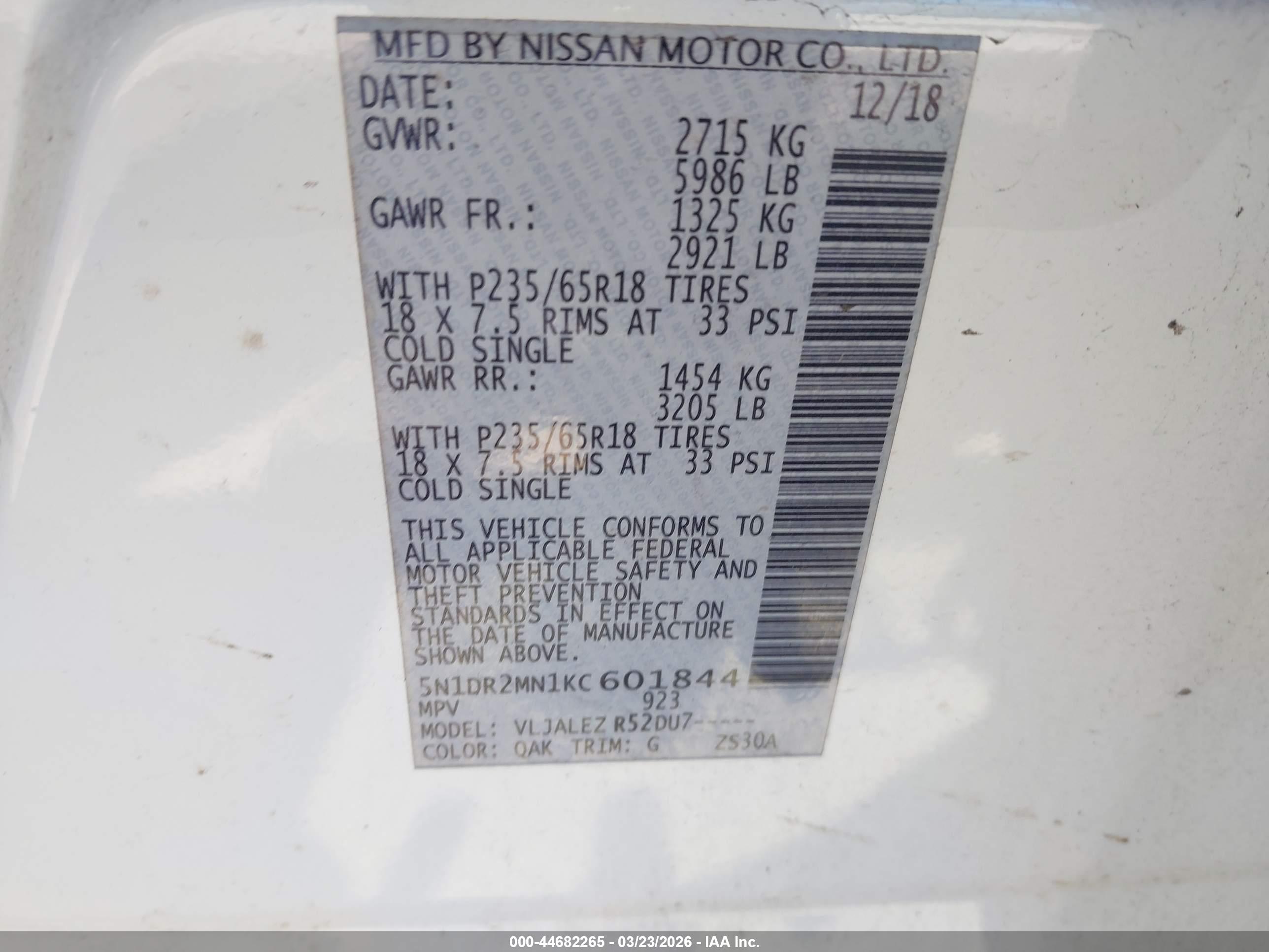 NISSAN PATHFINDER image 9