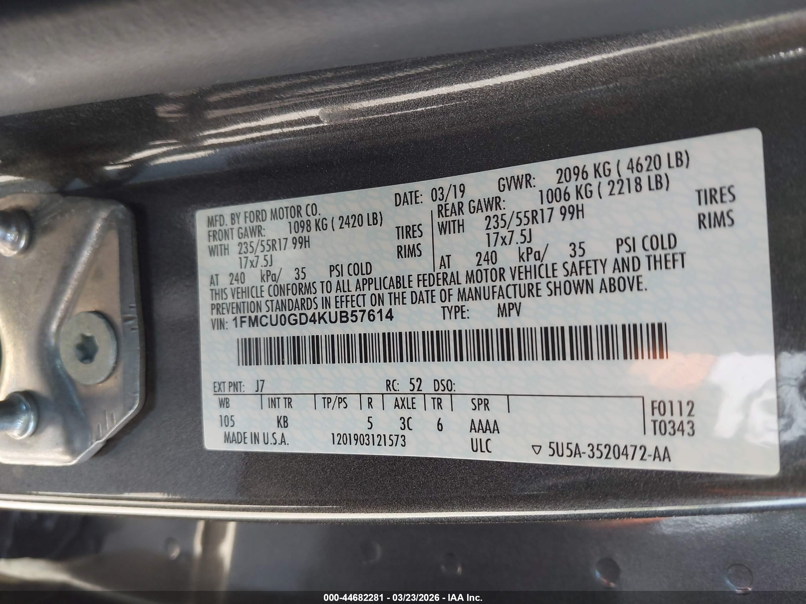 FORD ESCAPE image 9