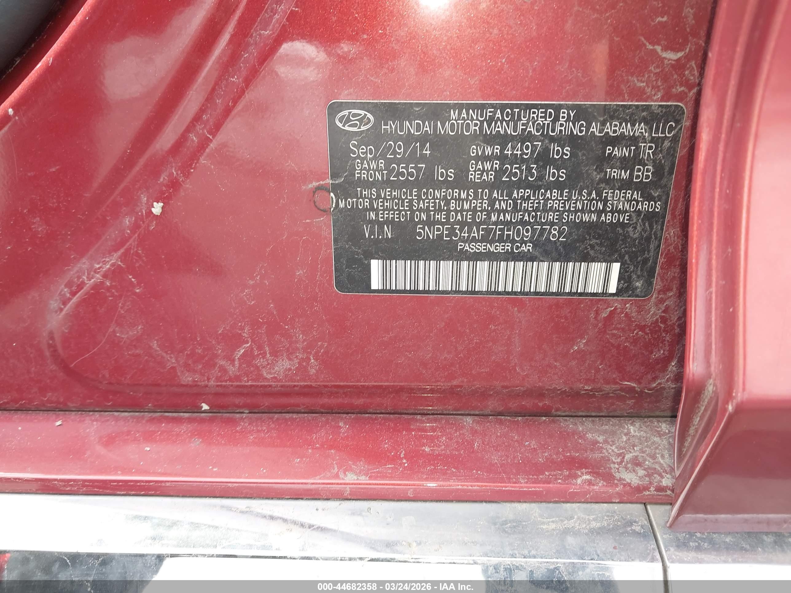HYUNDAI SONATA image 9
