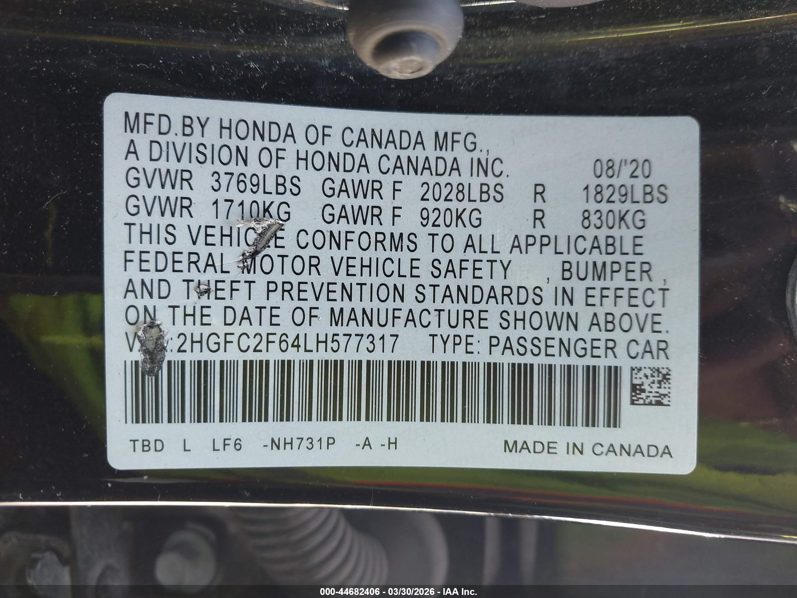 HONDA CIVIC image 9