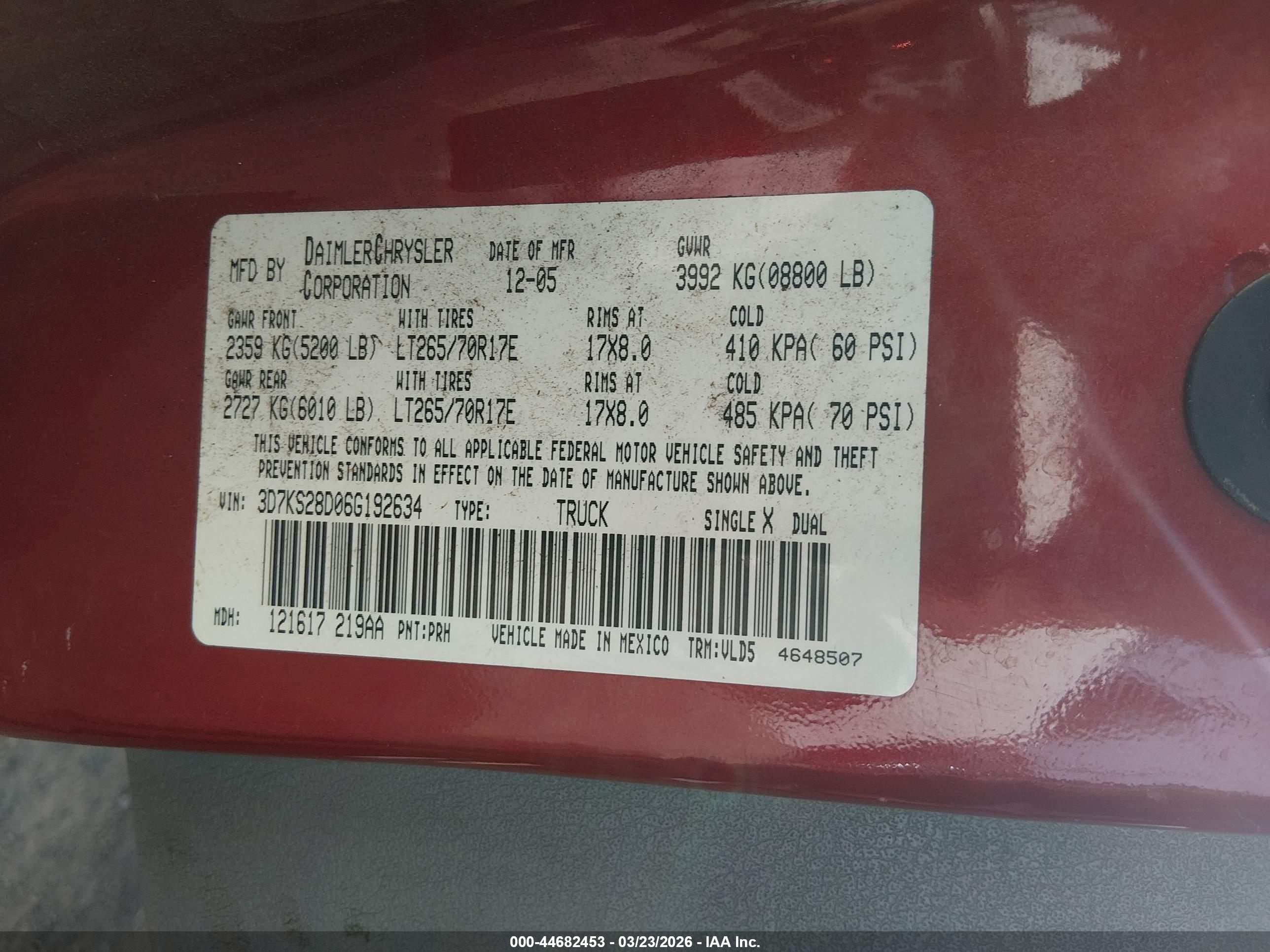 DODGE RAM image 9