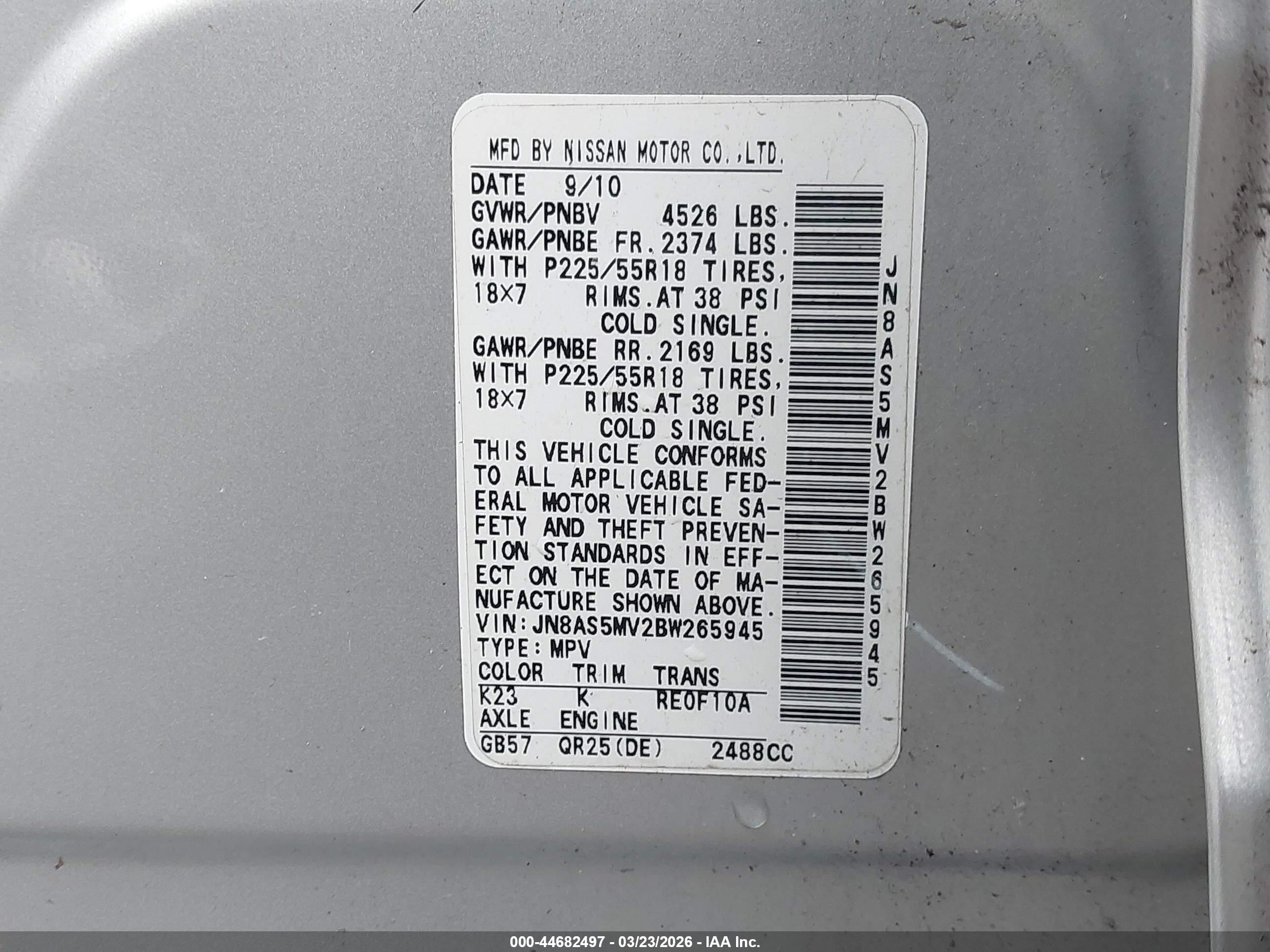 NISSAN ROGUE image 9