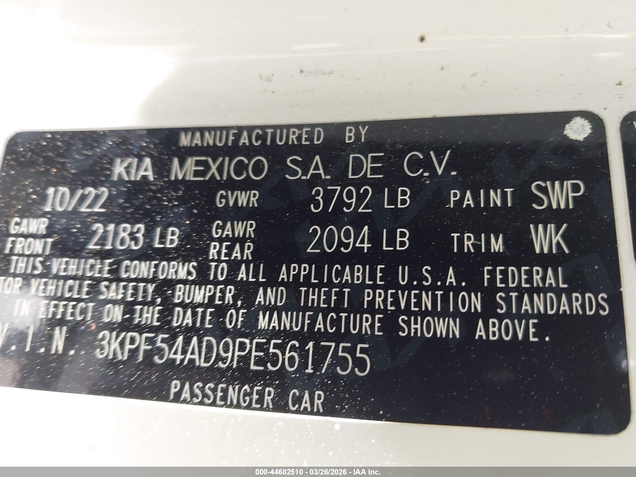 KIA FORTE image 9