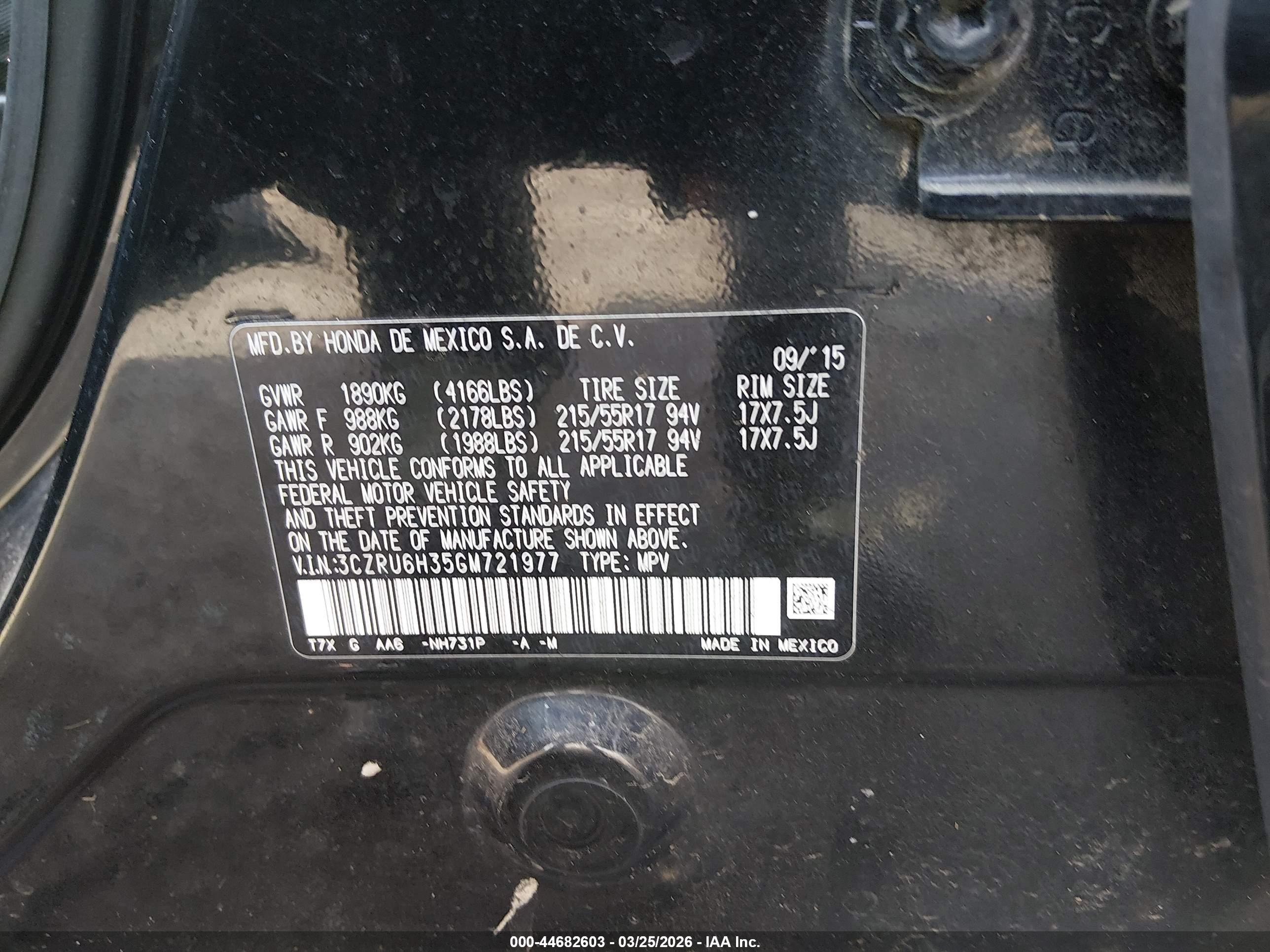 HONDA HR-V image 9