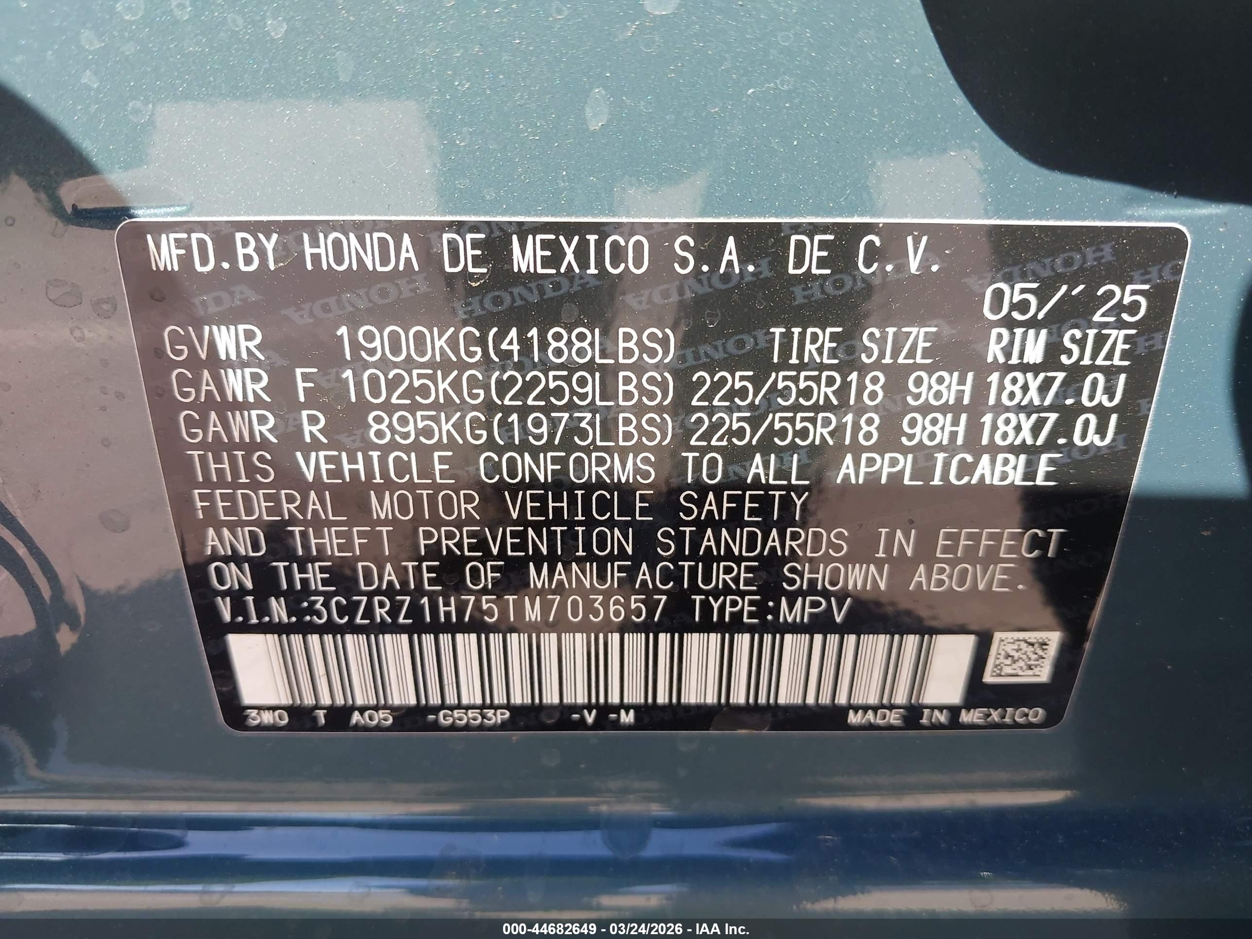 HONDA HR-V image 9