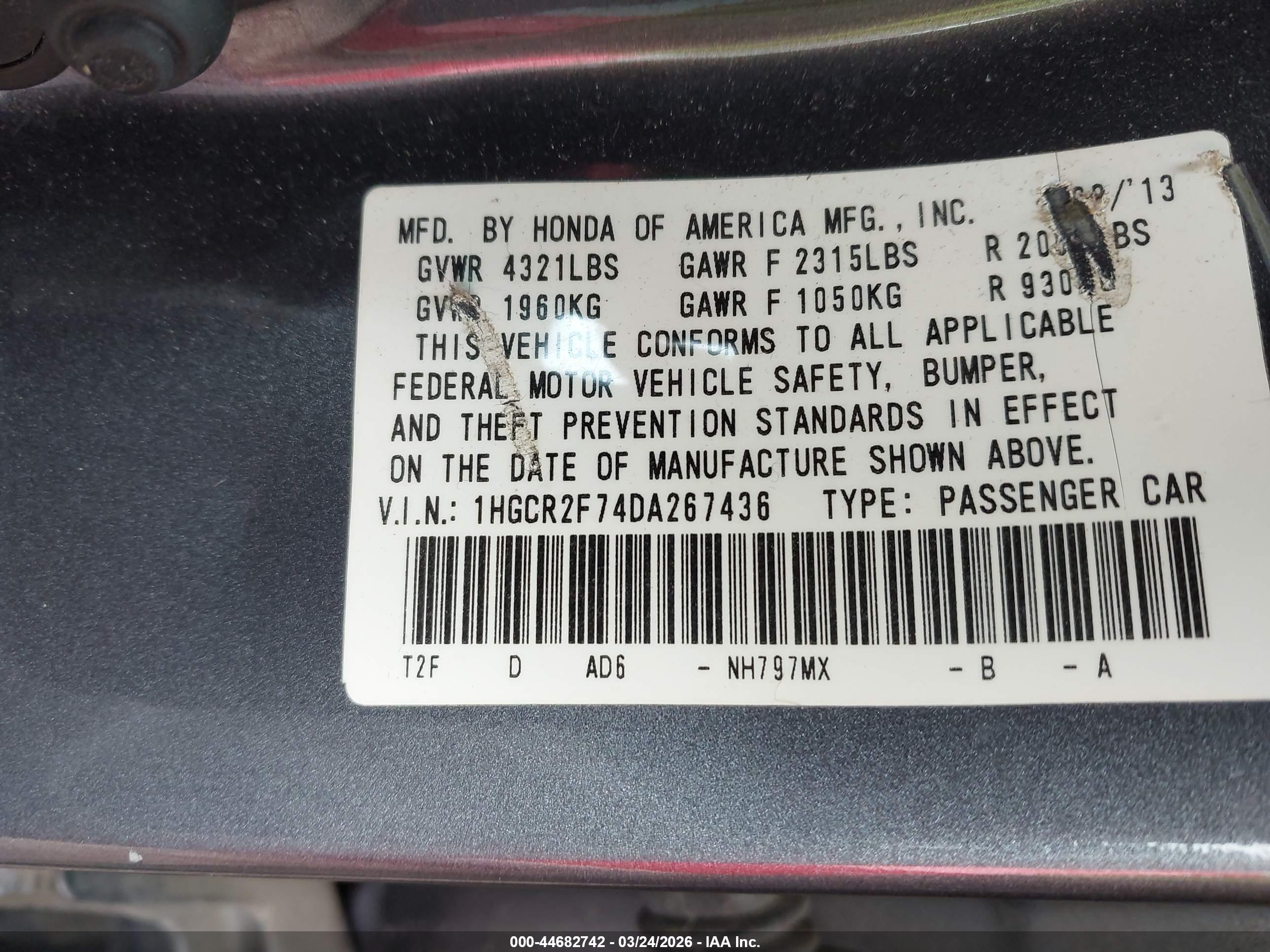 HONDA ACCORD image 9