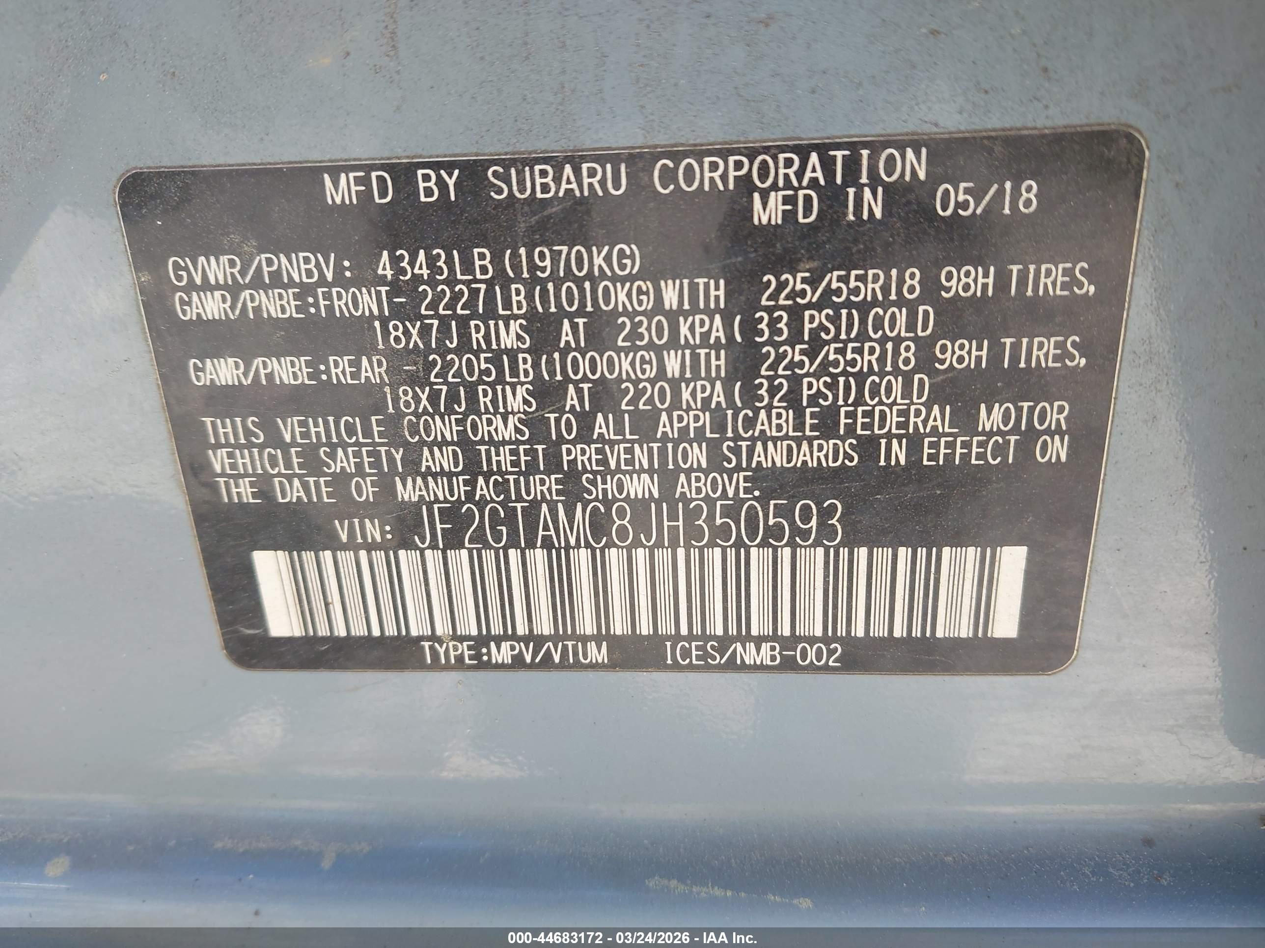 SUBARU CROSSTREK image 9