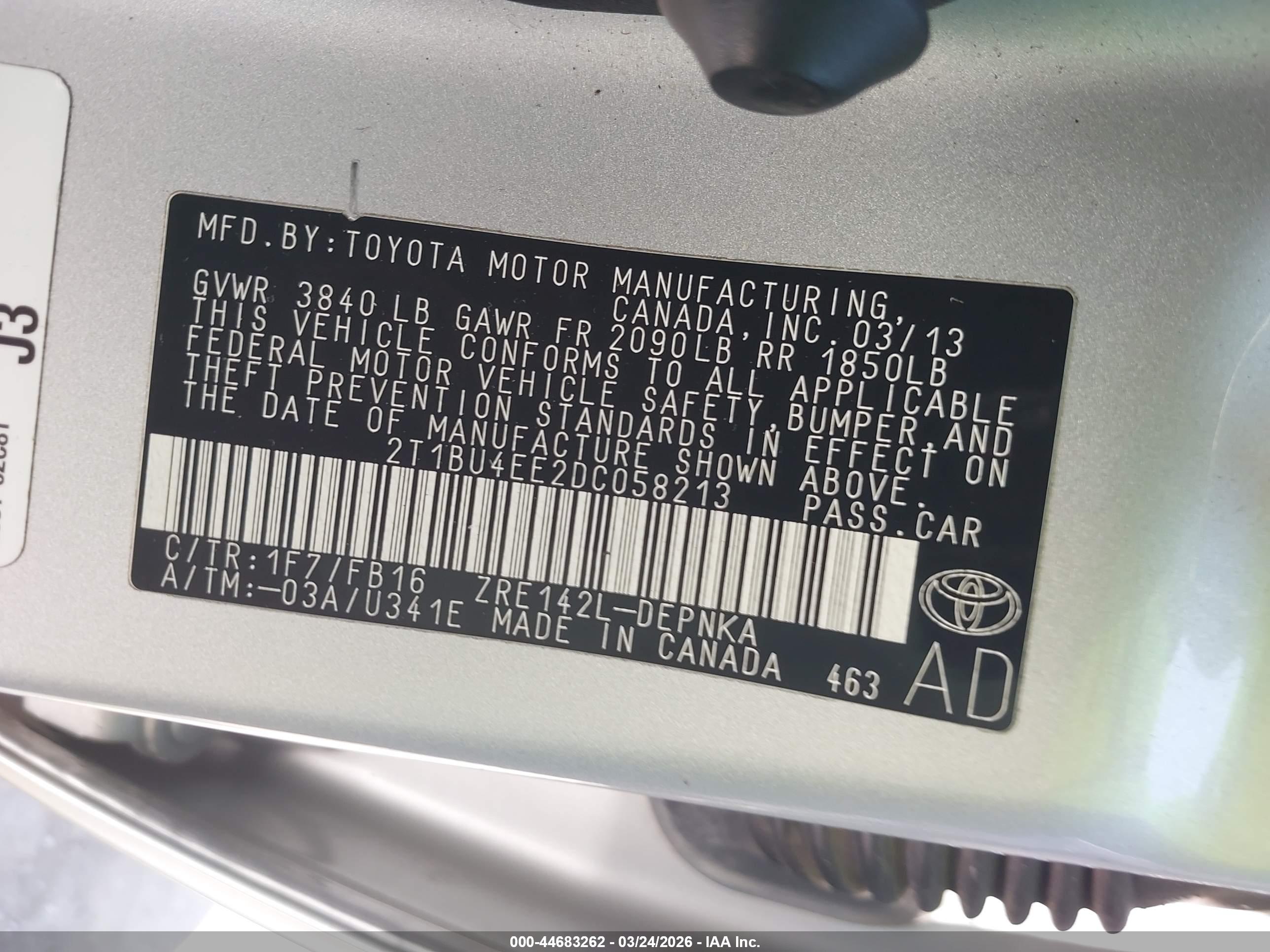TOYOTA COROLLA image 9