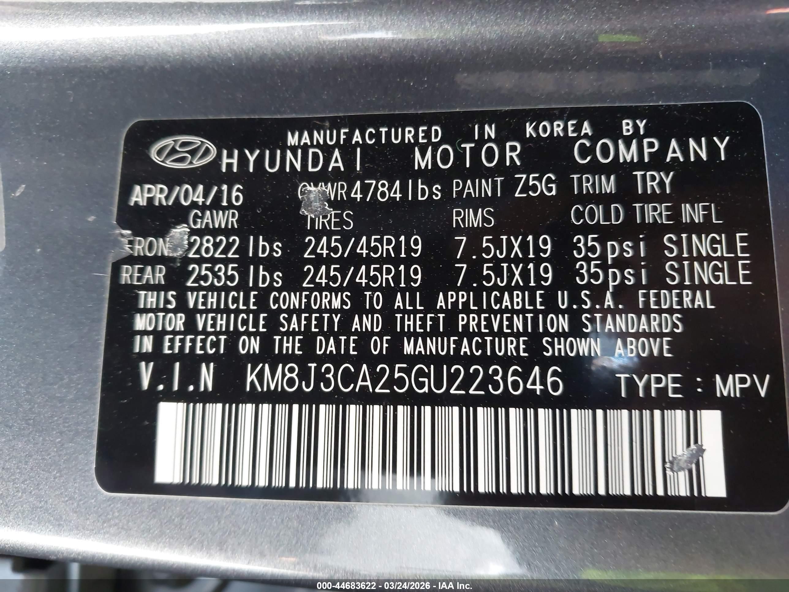 HYUNDAI TUCSON image 9