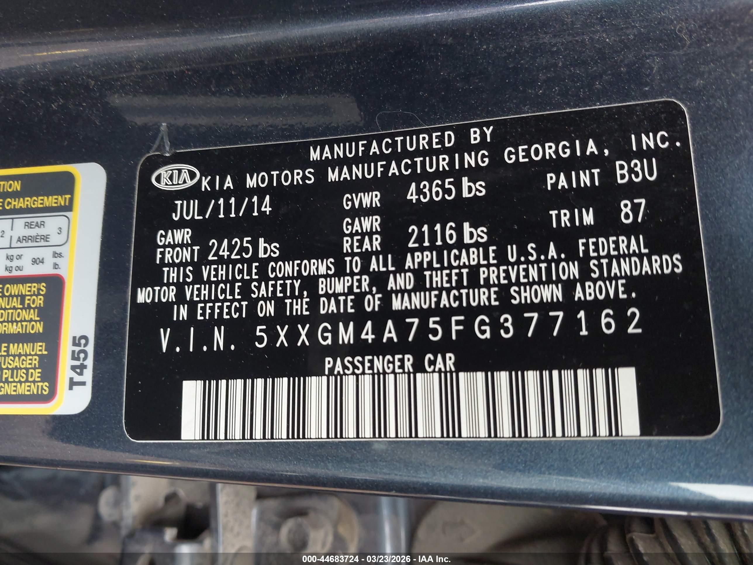KIA OPTIMA image 9