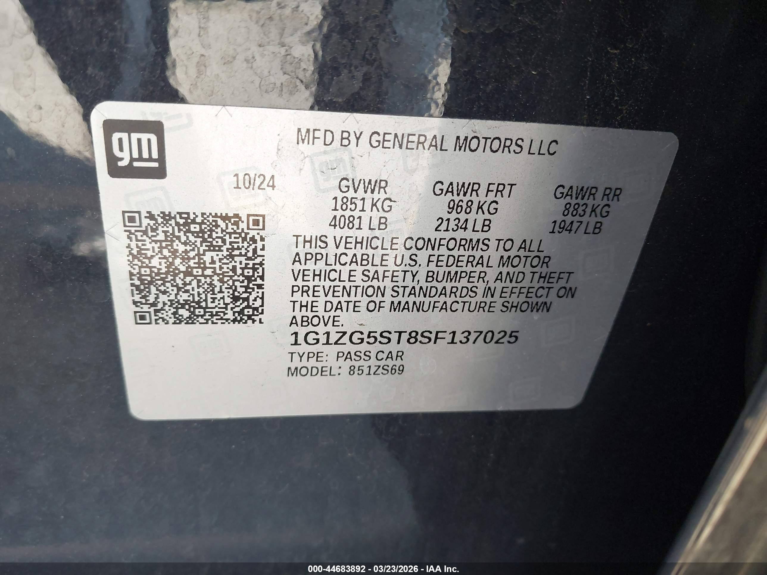 CHEVROLET MALIBU image 9
