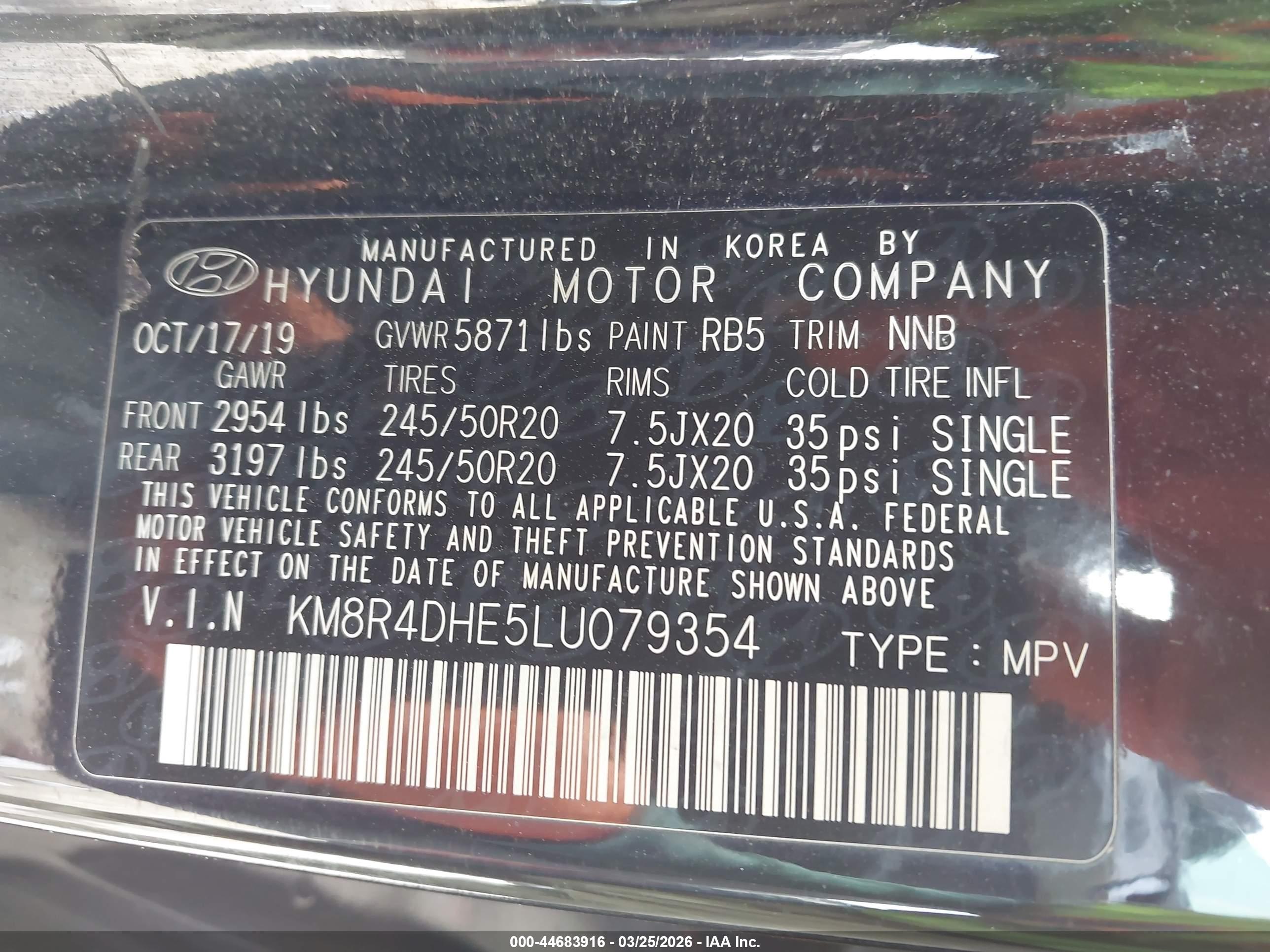 HYUNDAI PALISADE image 9