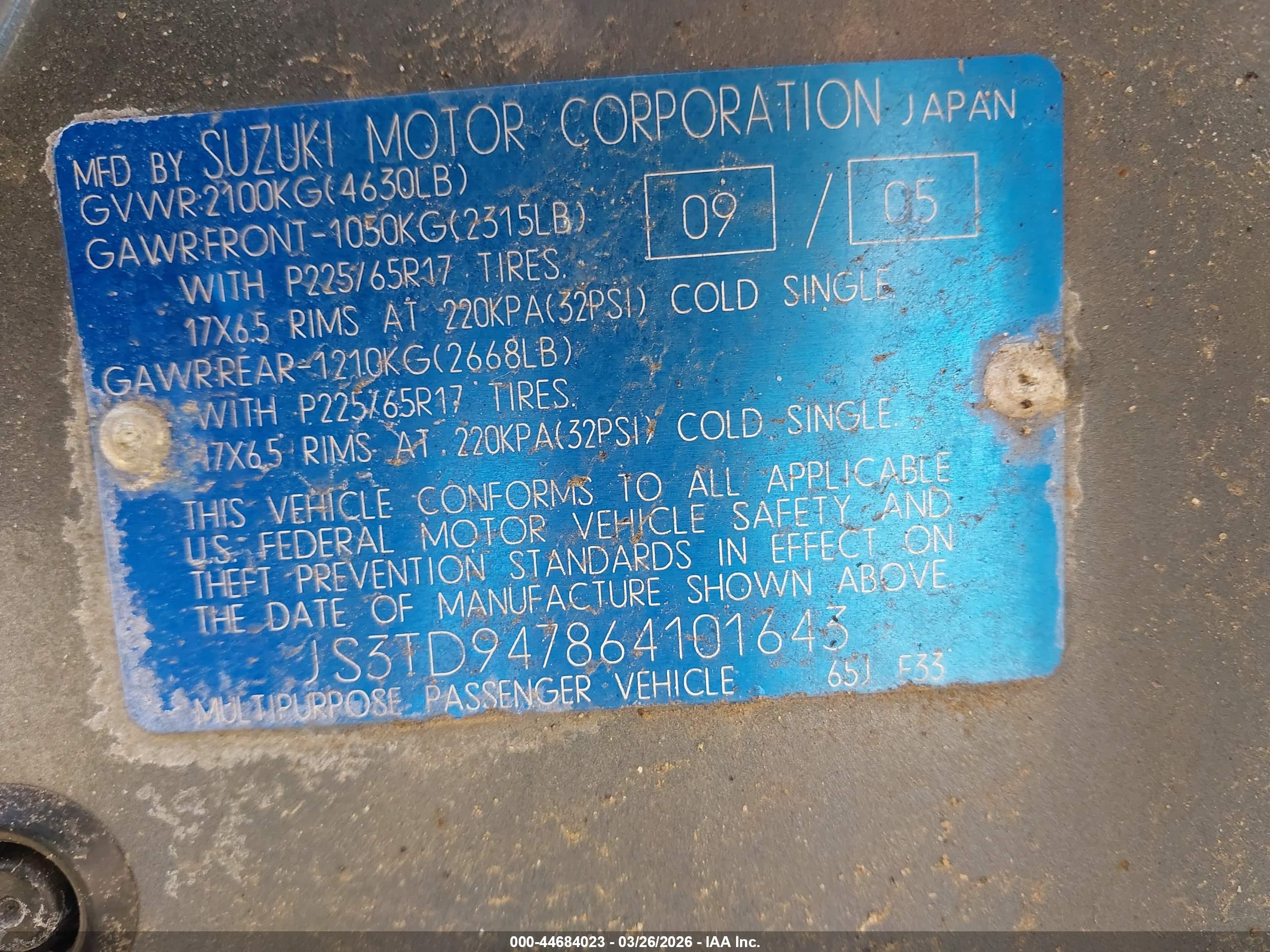 SUZUKI GRAND image 9